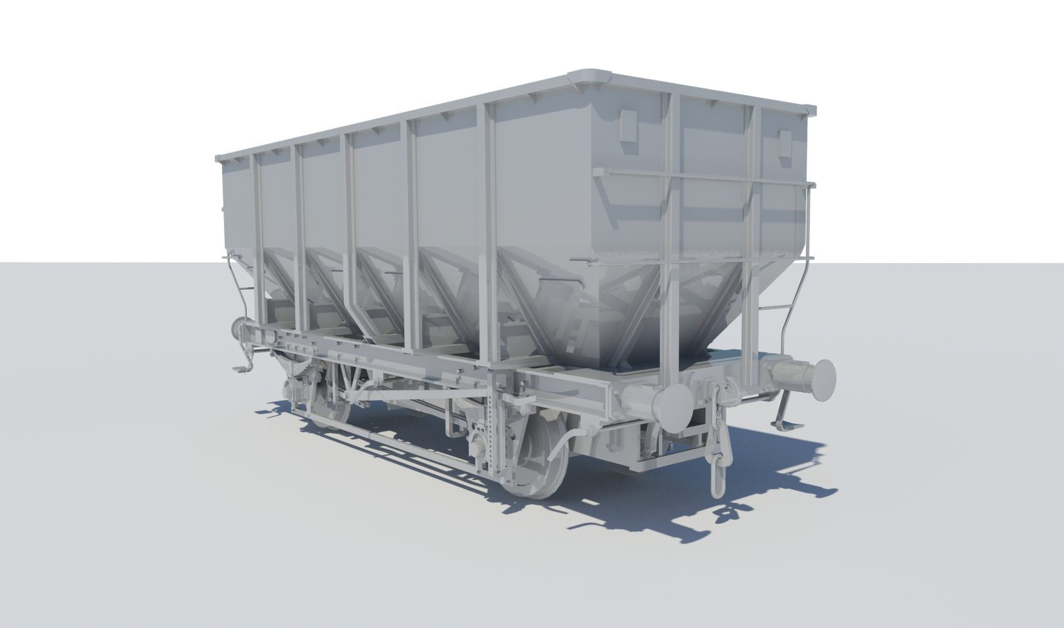 Accurascale announce 4mm Scale HUO Coal Hopper Wagon