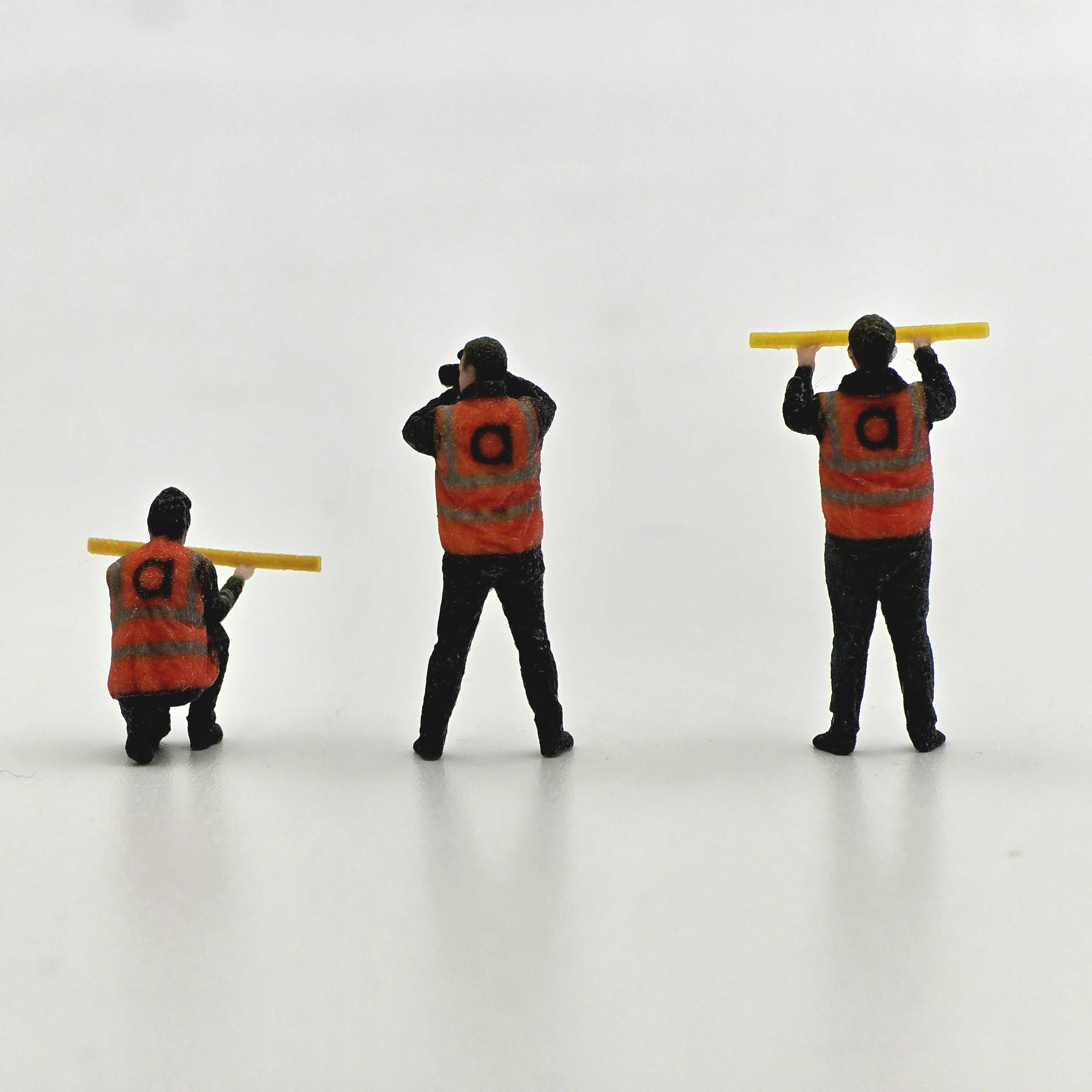 Accurascale Forschungsteam – Dreier-Figurenset – Maßstab OO (1:76)