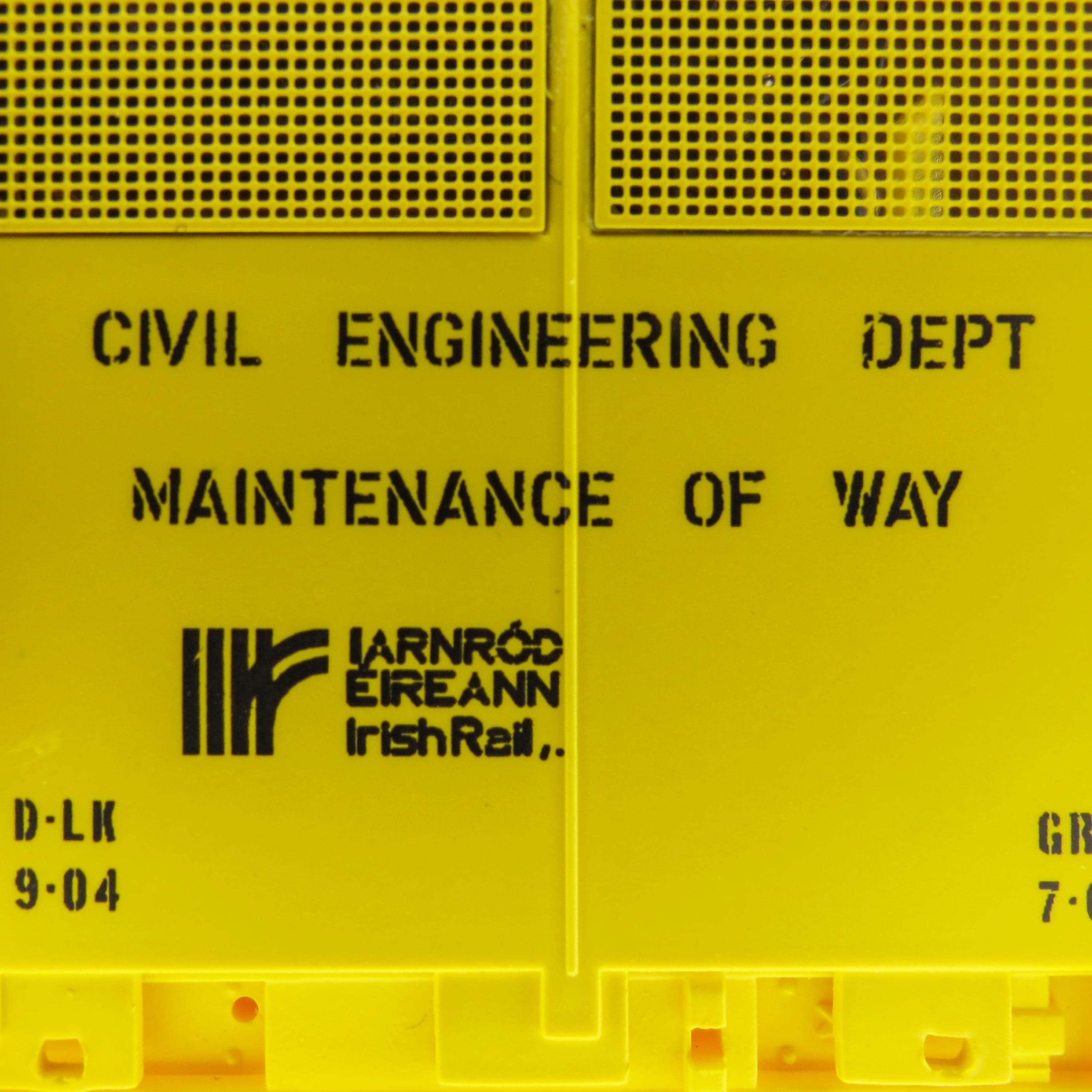 CIÉ/IR-Schotterpflugwagen – IR-Ära