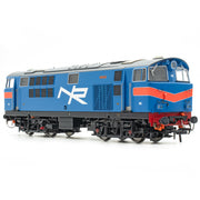 103 „Merlin“ NIR Blau, mit roten Chevrons