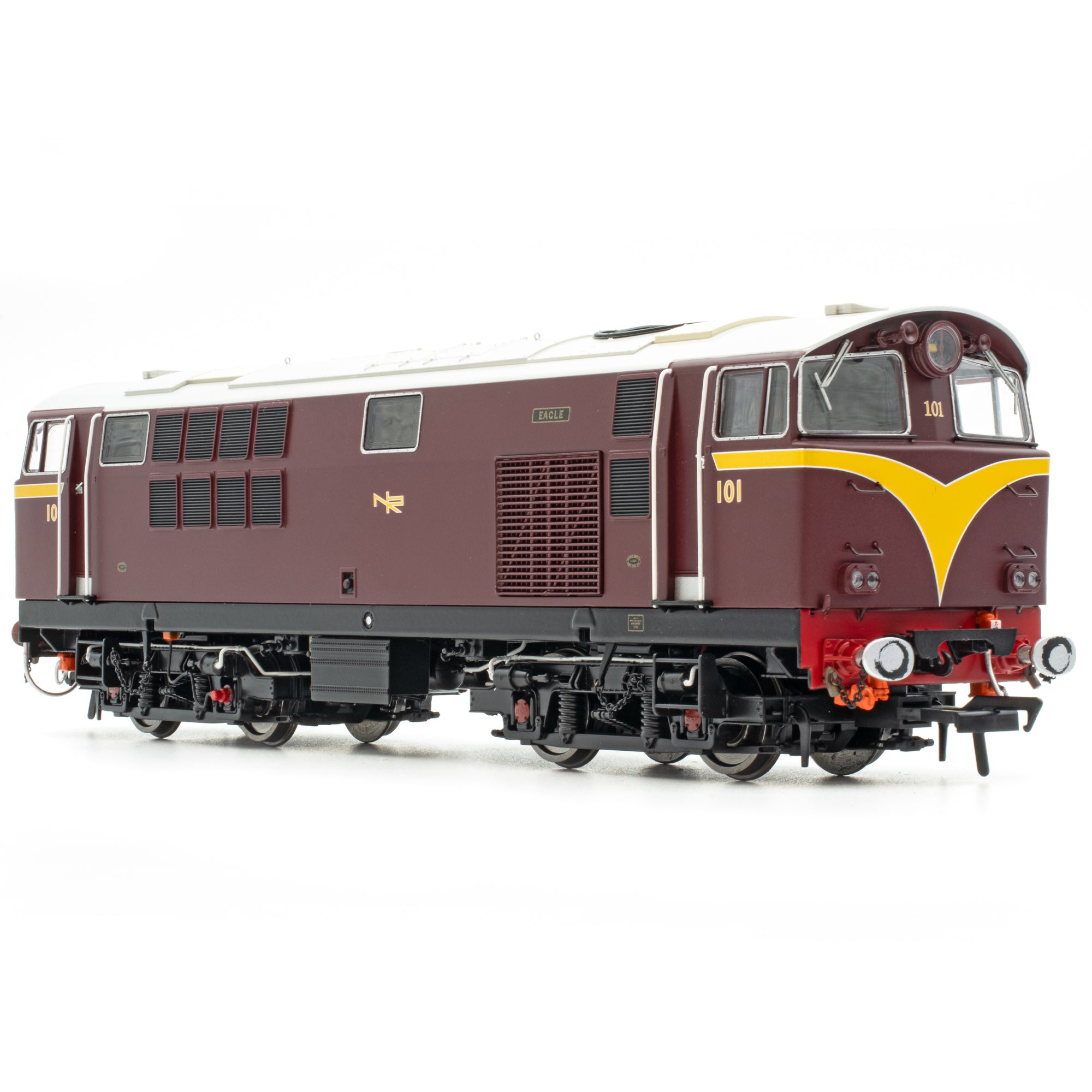 101 „Eagle“ Kastanienbraun, mit überarbeitetem Bogen