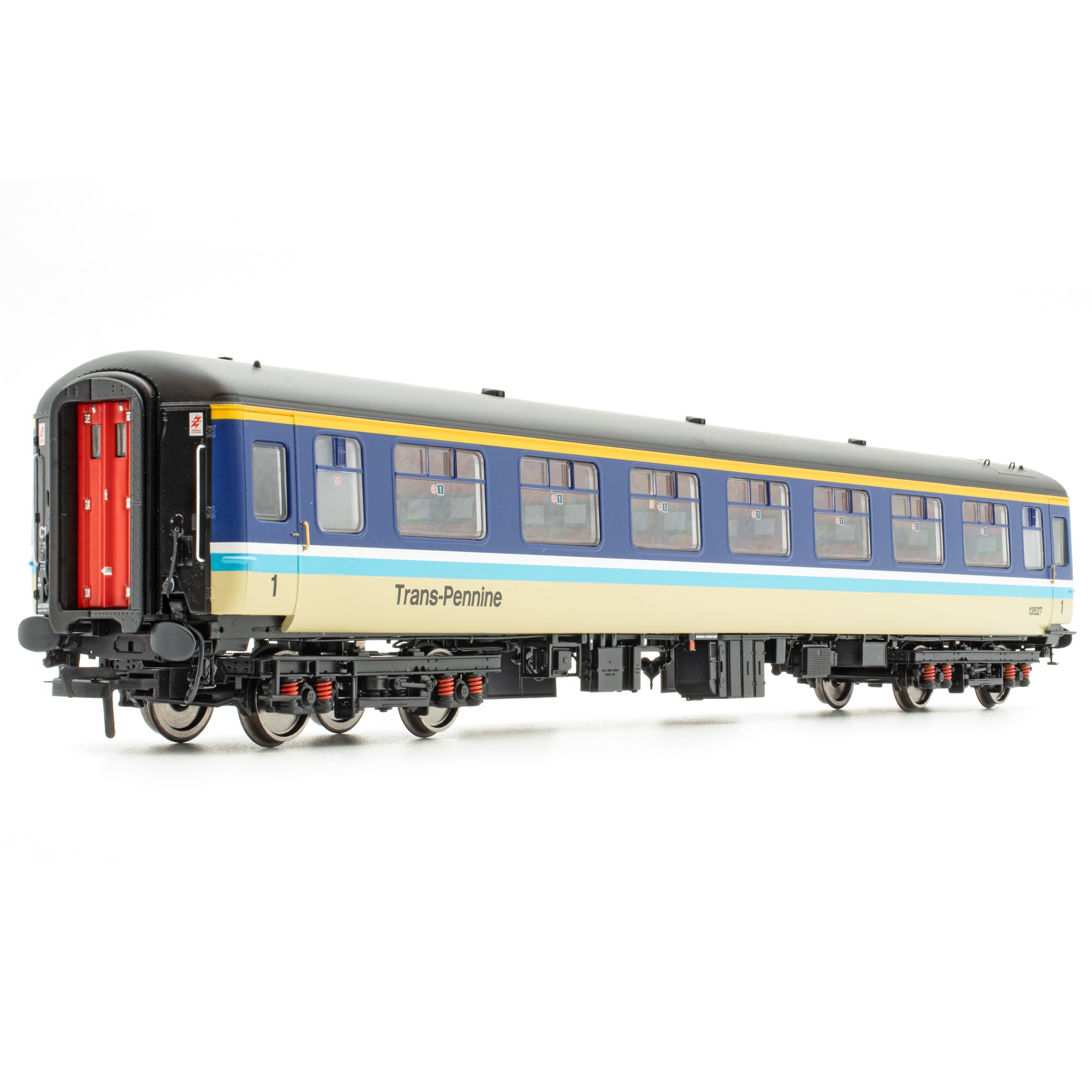 BR Mk.2c (großes Toilettenfenster) FK M13527 Provincial mit Trans-Pennine-Markenzeichen