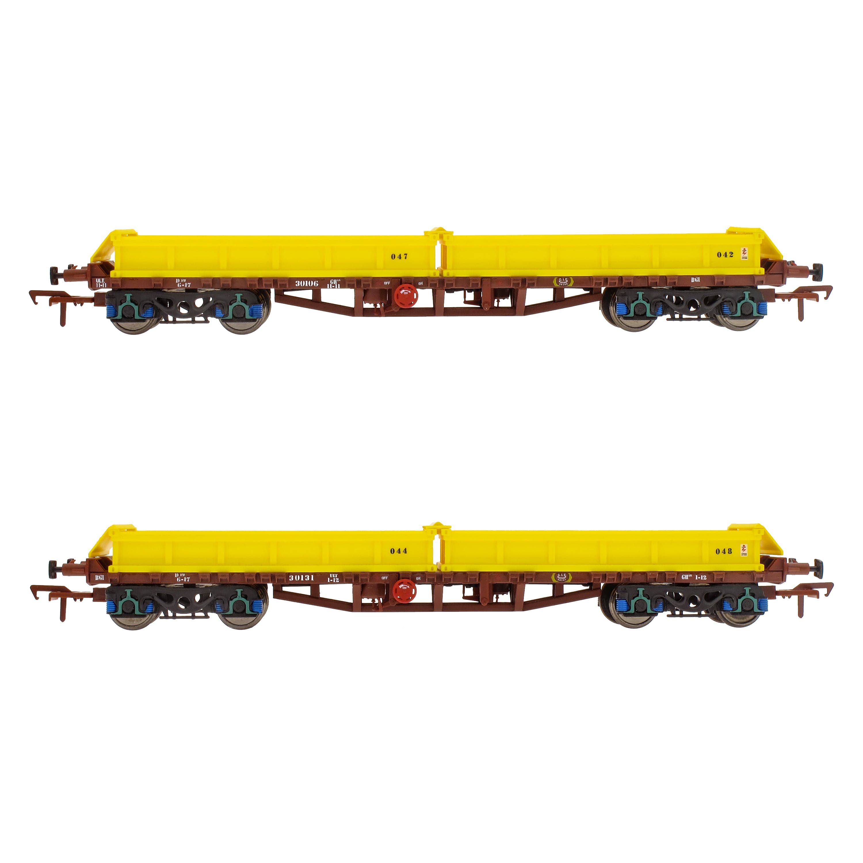 CIÉ/IR 42' Flat – Doppelpack D – Abraumwagen