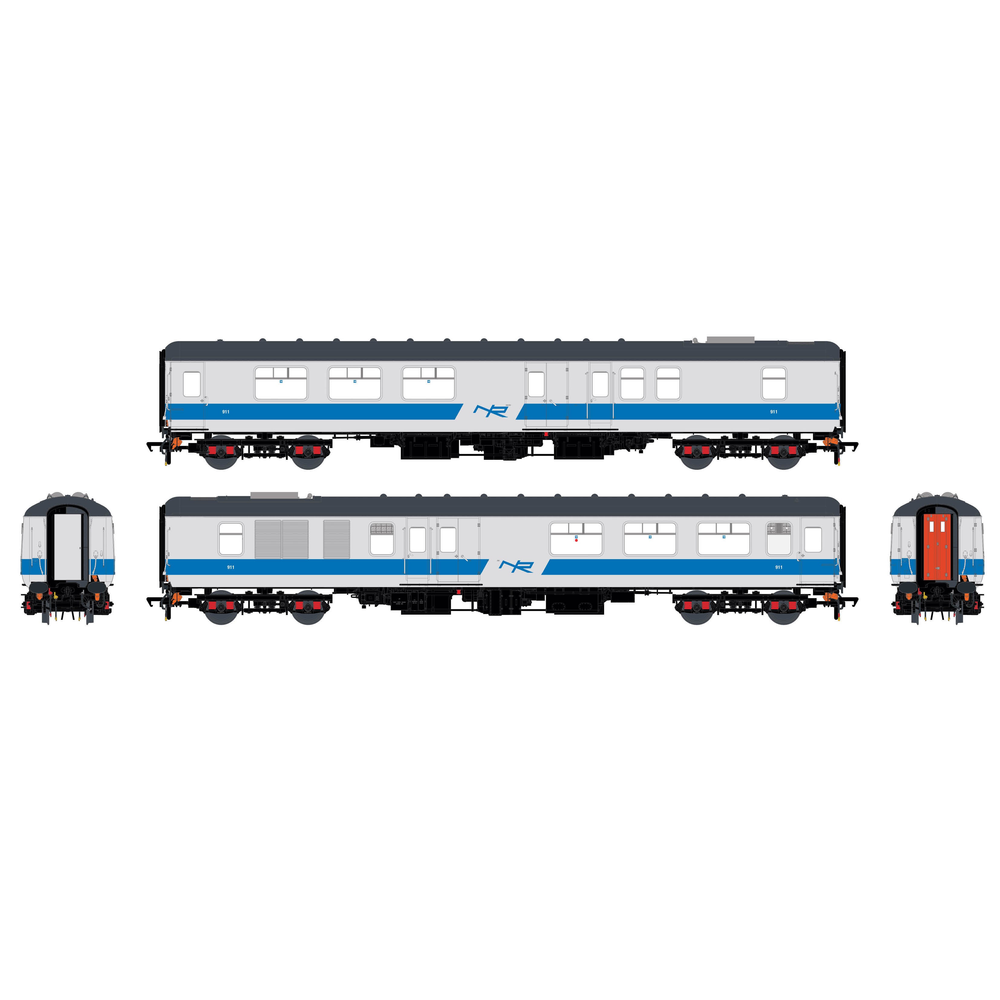 NIR Mk.2b BGV 911 NIR Hellgrau/Blau