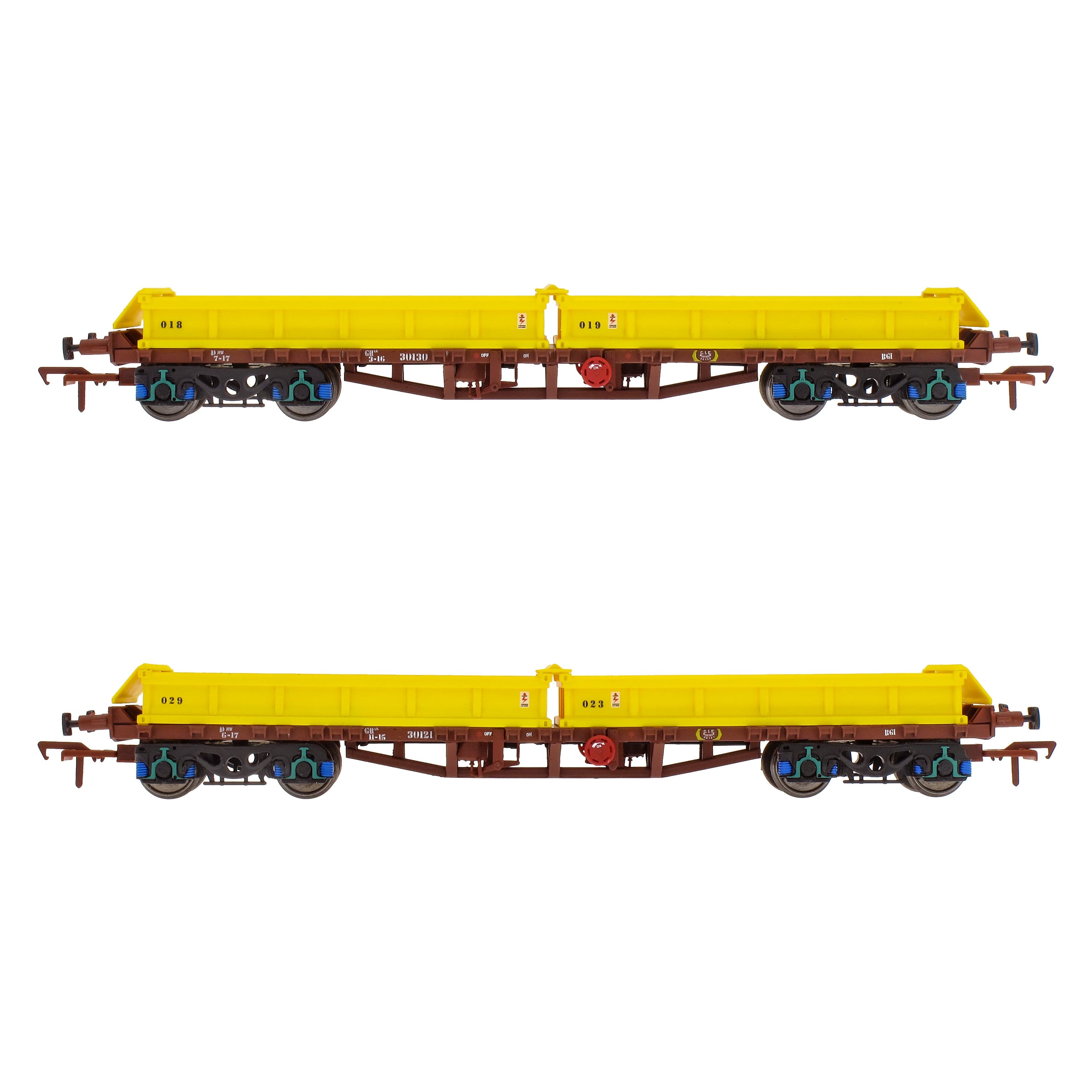 CIÉ/IR 42' Flat – Doppelpack B – Abraumwagen