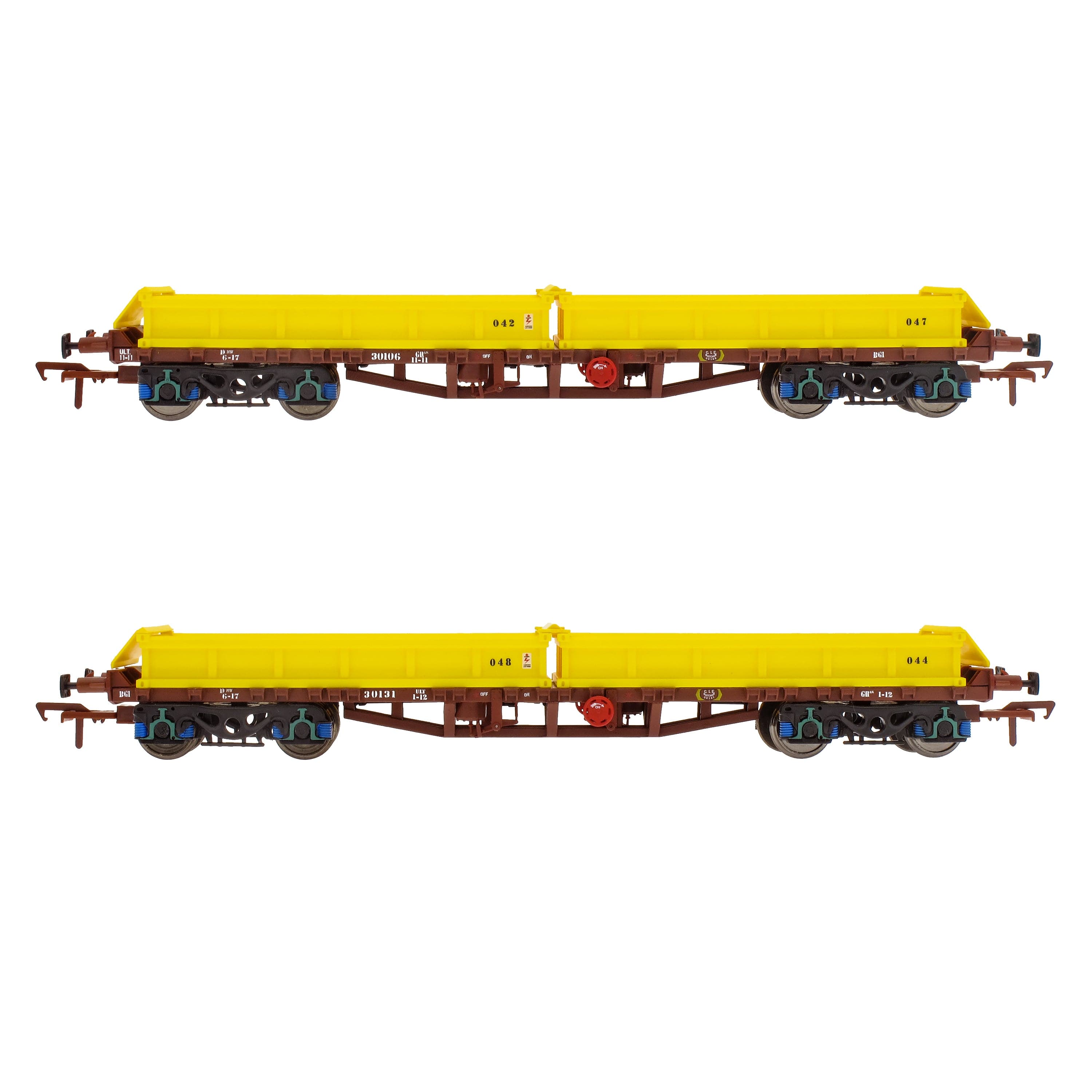 CIÉ/IR 42' Flat – Doppelpack D – Abraumwagen