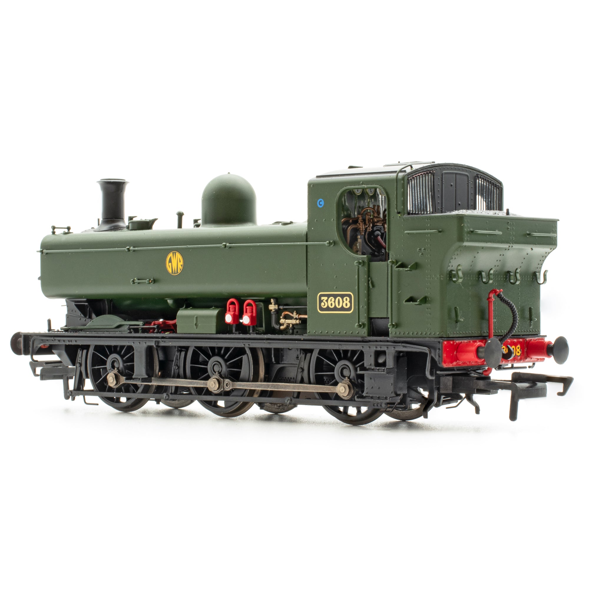 8750 Klasse - 3608 - GWR Green Shirtbutton - Mit DCC-Sound ausgestattet