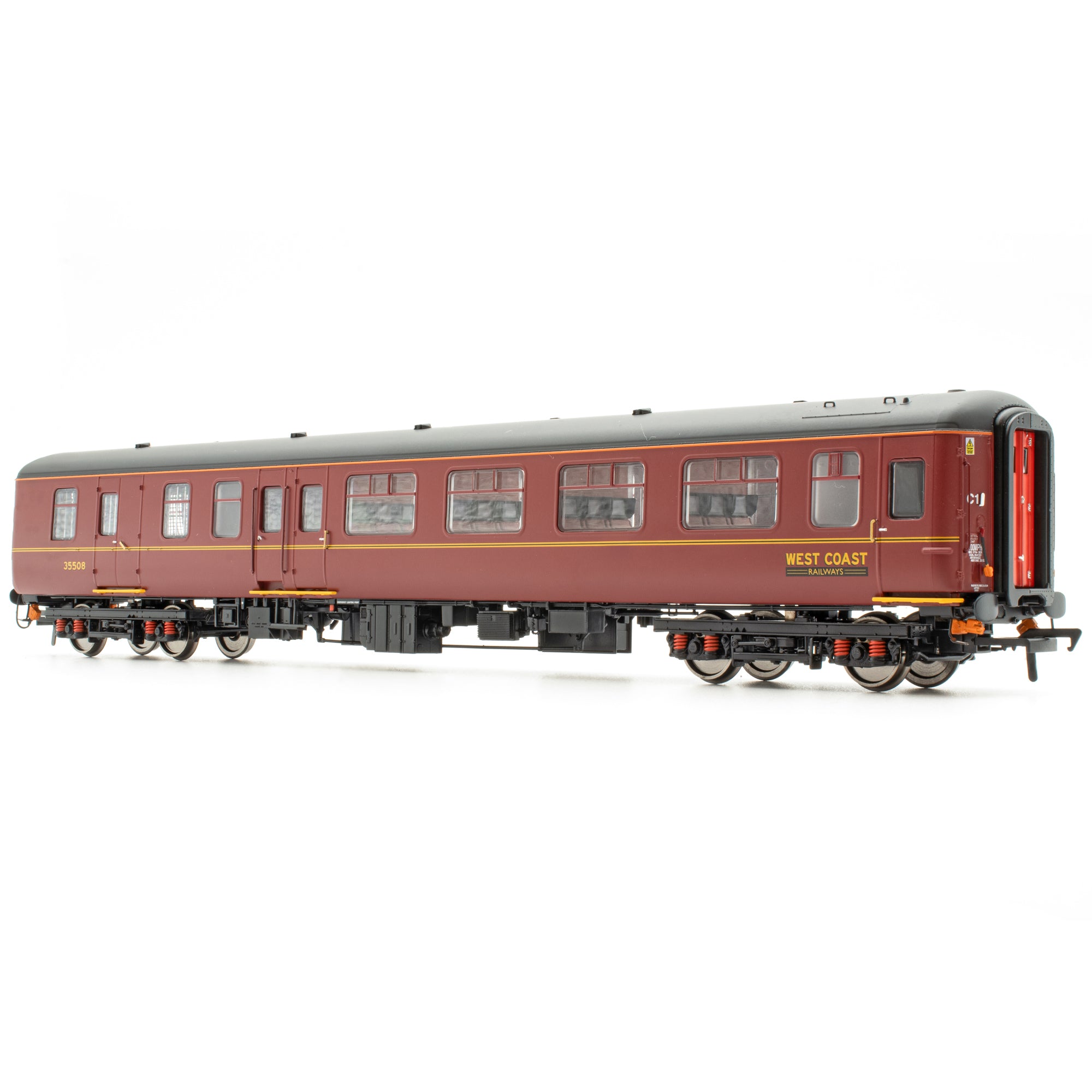 BR Mk.2c (großes Toilettenfenster) BSK 35508 West Coast Railways (ex-BFK)