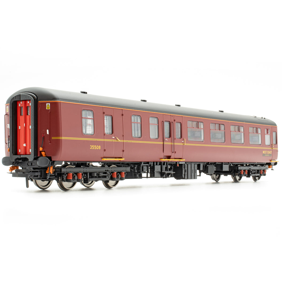 BR Mk.2c (großes Toilettenfenster) BSK 35508 West Coast Railways (ex-BFK)