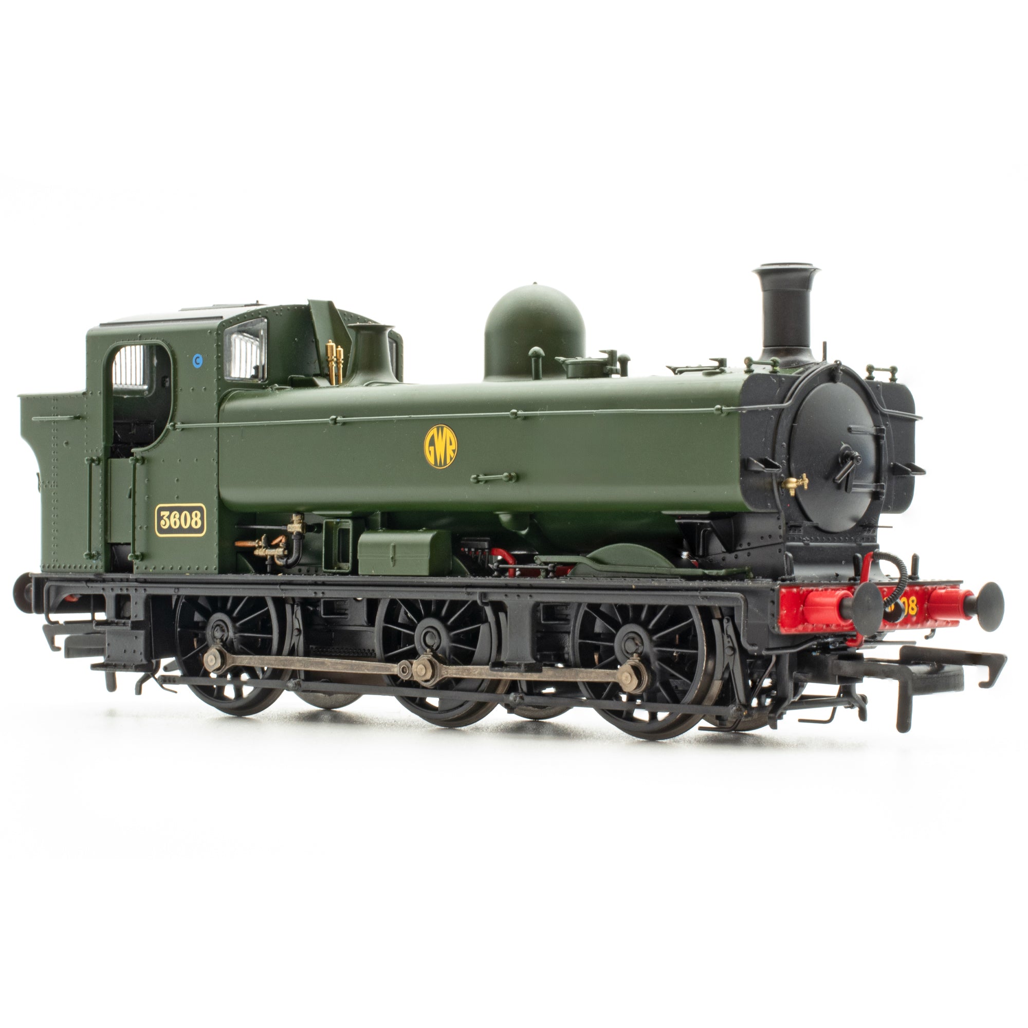 8750 Class - 3608 - GWR Green Shirtbutton