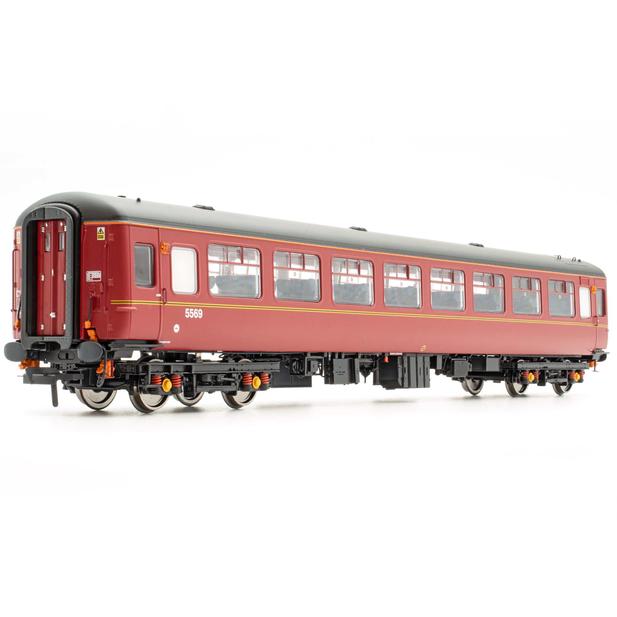 BR Mk.2c (kleines Toilettenfenster) TSO 5569 Maroon (Südwales) & Westen)