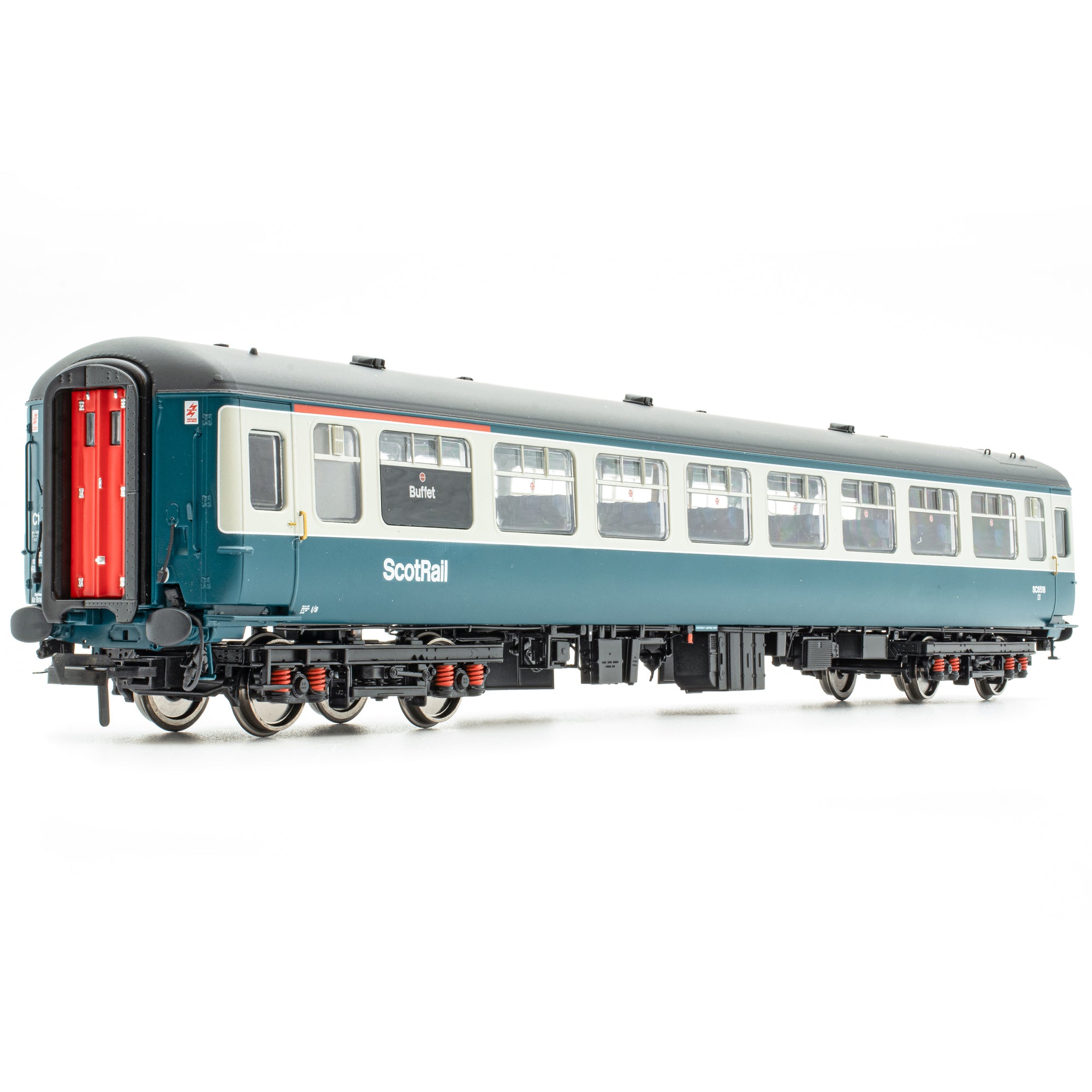 BR Mk.2c (großes Toilettenfenster) TSO(T) SC6518 Blau/Grau mit ScotRail