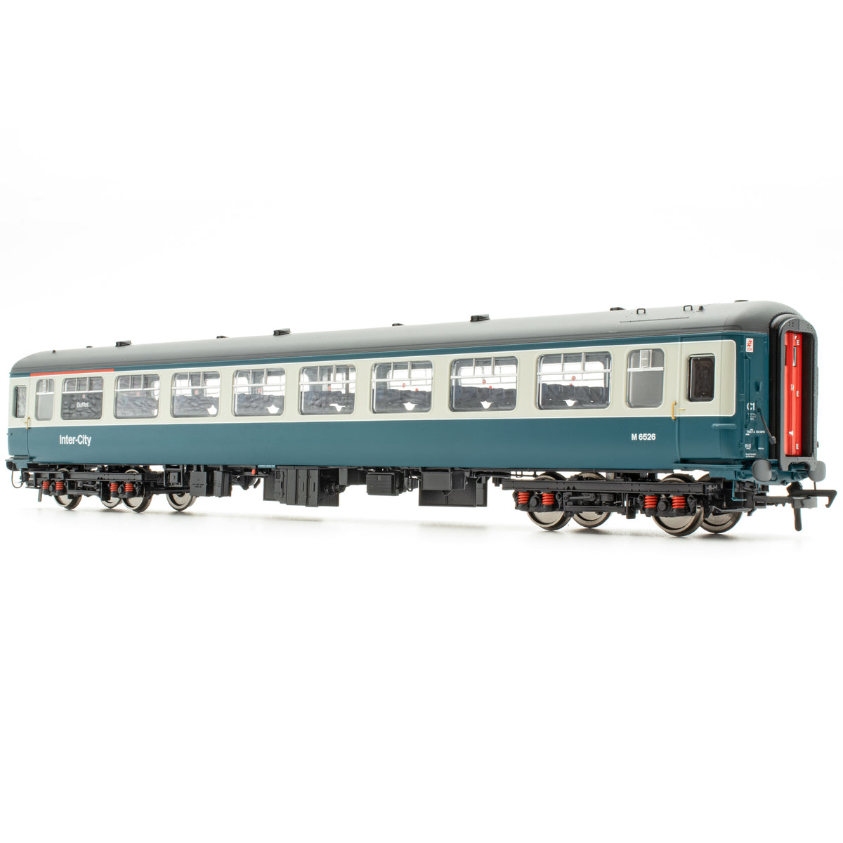 BR Mk.2c (großes Toilettenfenster) TSO(T) M6526 Blau/Grau mit InterCity