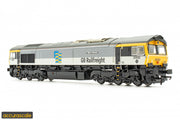 Class 66 - GBRF Triple Grey - 66694
