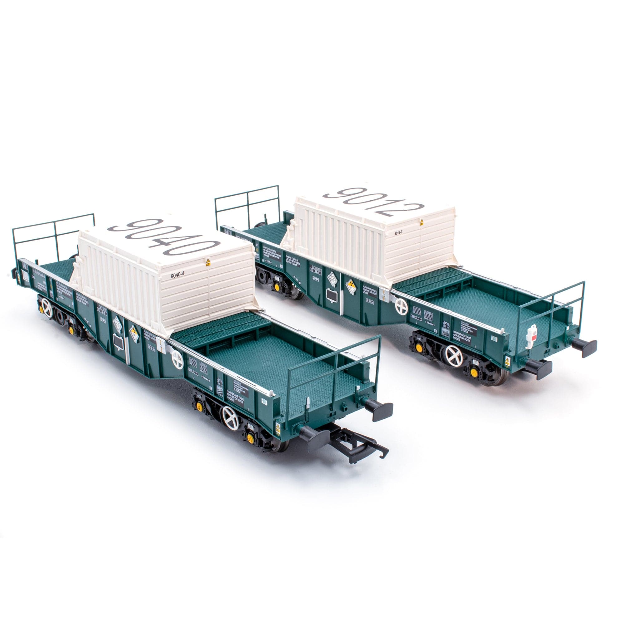 FNA-D „New Generation“ Nuklearflaschenträger – Blaugrün – Doppelpack E