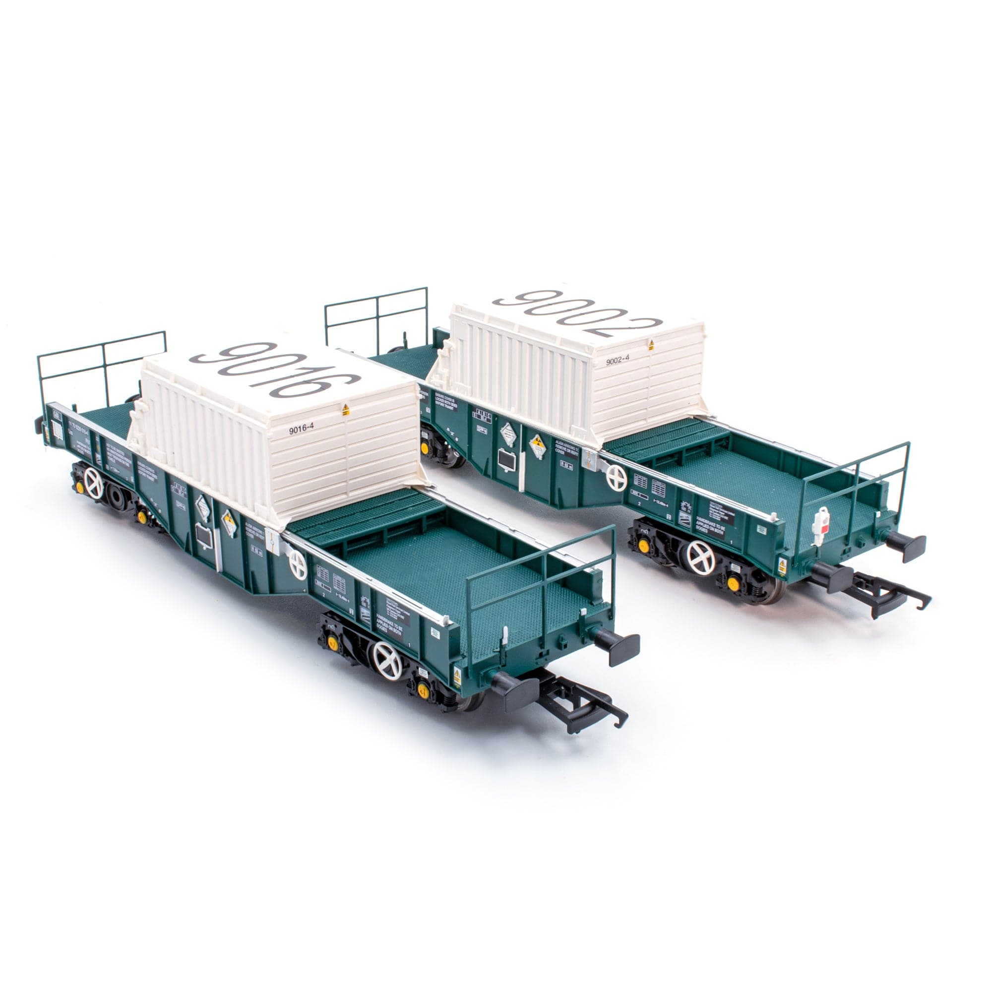 FNA-D „New Generation“ Nuklearflaschenträger – Blaugrün – Doppelpack A