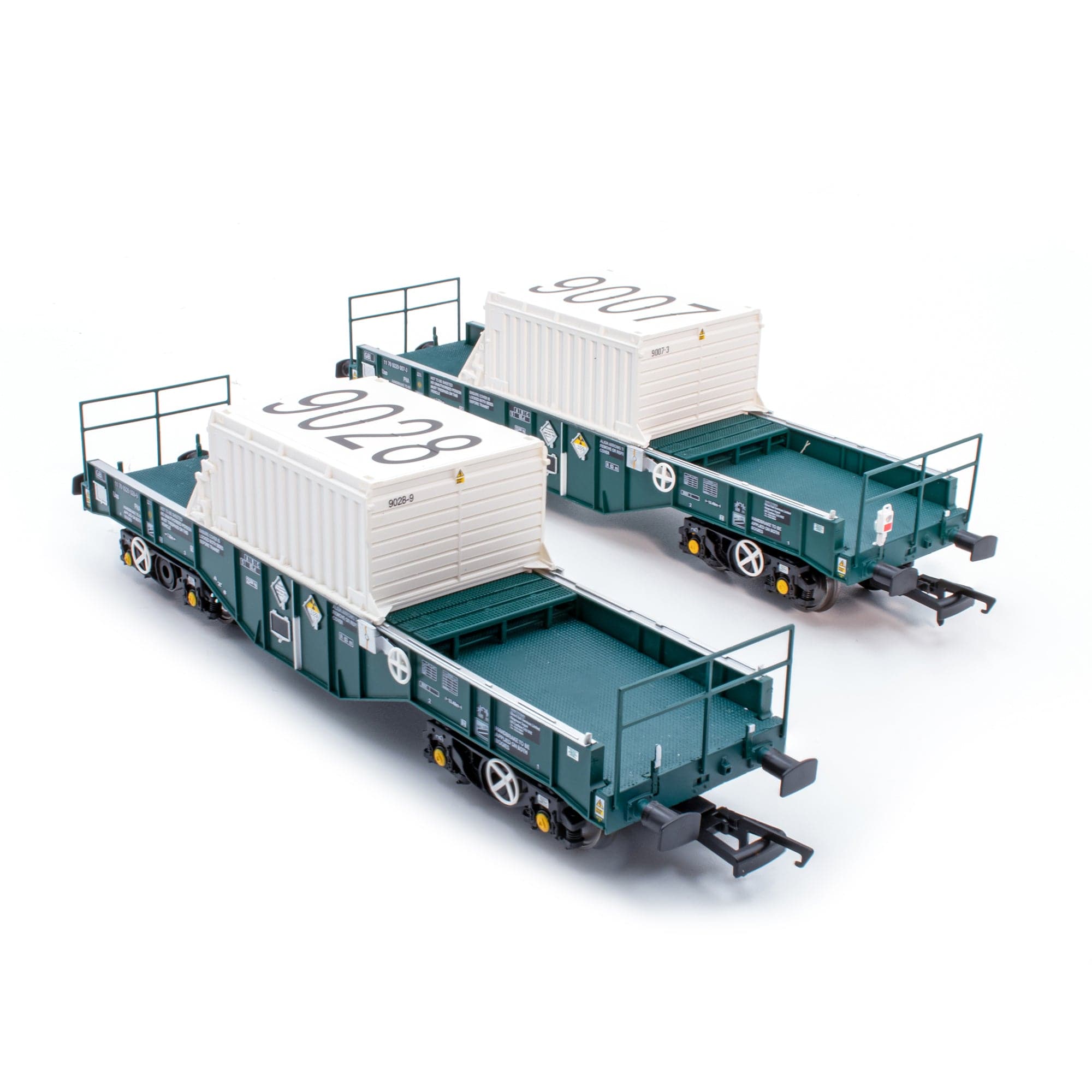 FNA-D „New Generation“ Nuklearflaschenträger – Blaugrün – Doppelpack C