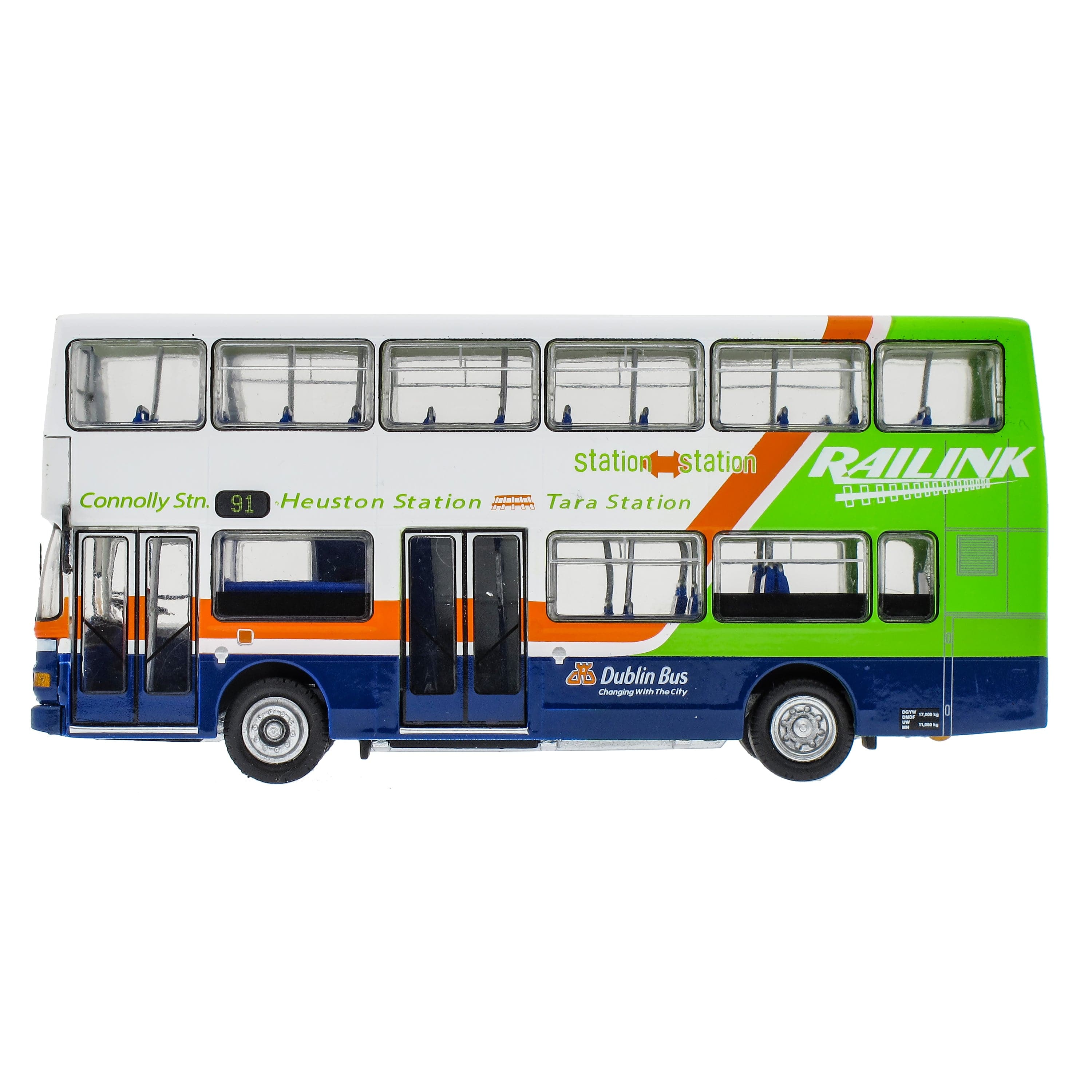 Dublin Bus Rail Link – 91 Heuston Station