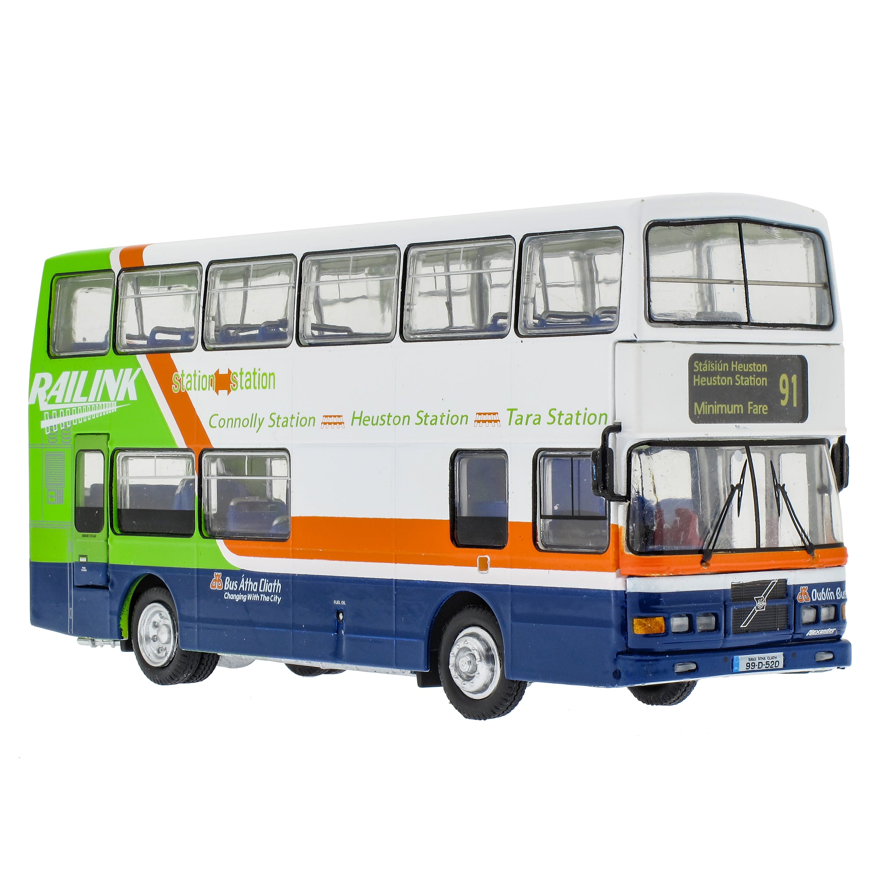 Dublin Bus Rail Link – 91 Heuston Station