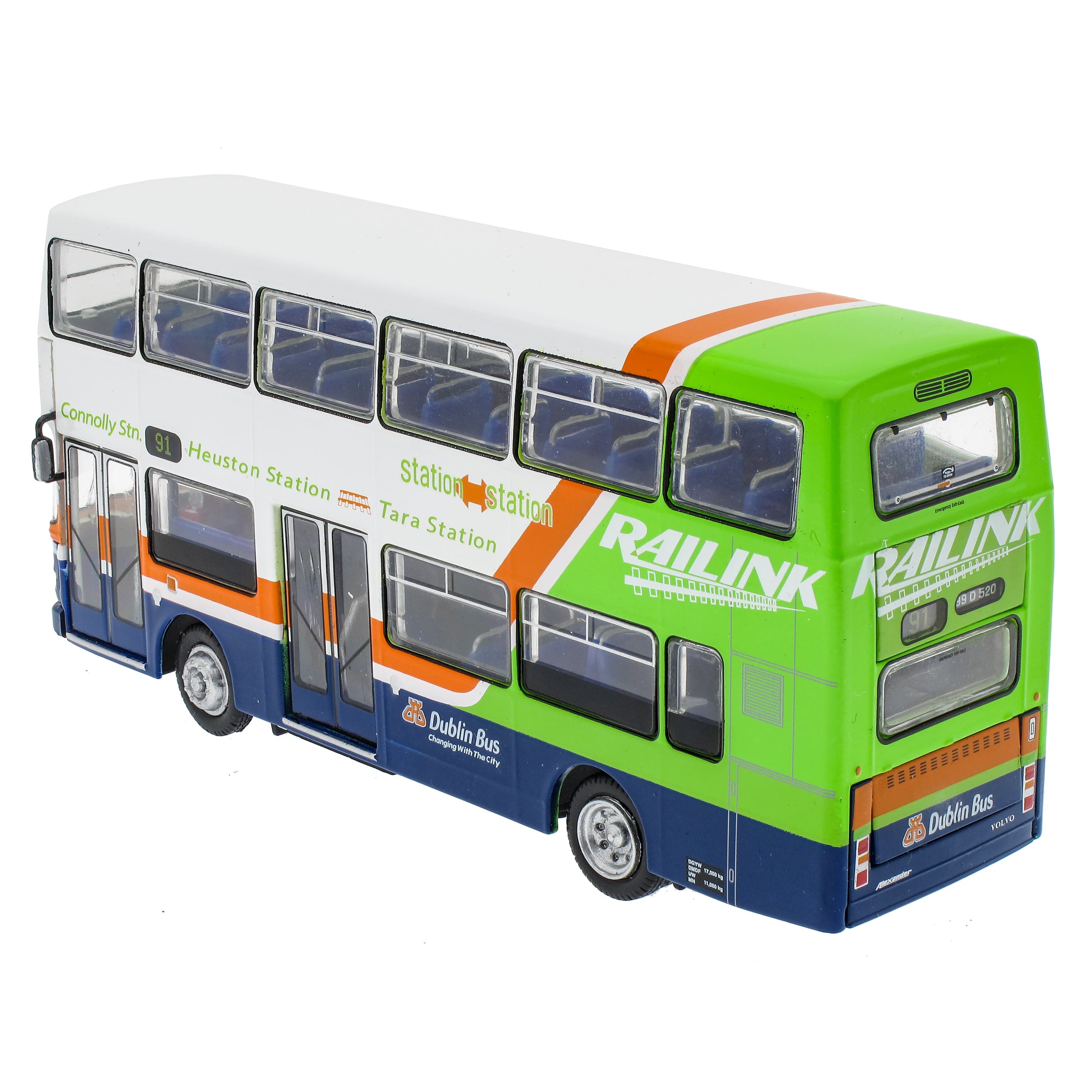 Dublin Bus Rail Link – 91 Heuston Station