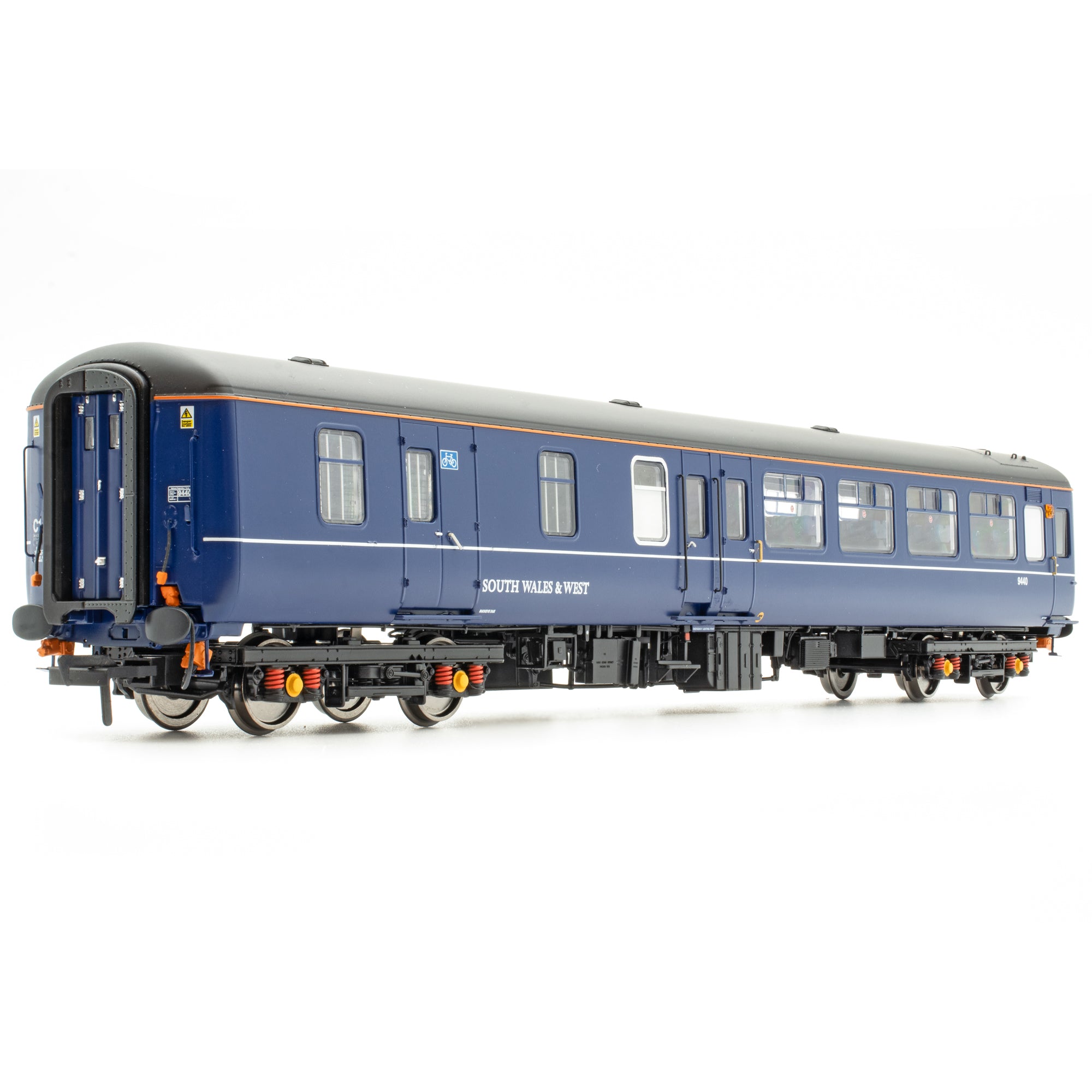 BR Mk.2c (kleines Toilettenfenster) BSO 9440 Südwales & Westblau