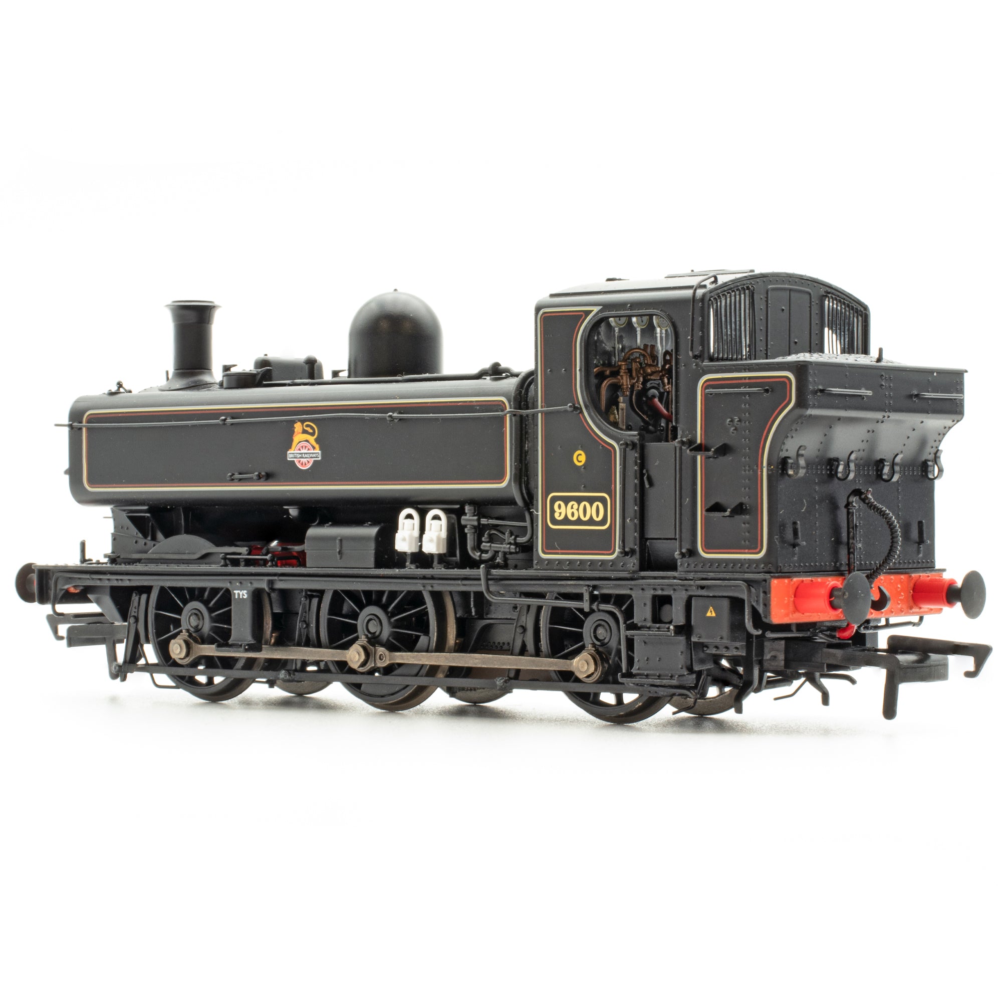 8750 Klasse - 9600 - BR mit schwarzem Linien-Emblem der frühen Serie - Mit DCC-Sound ausgestattet