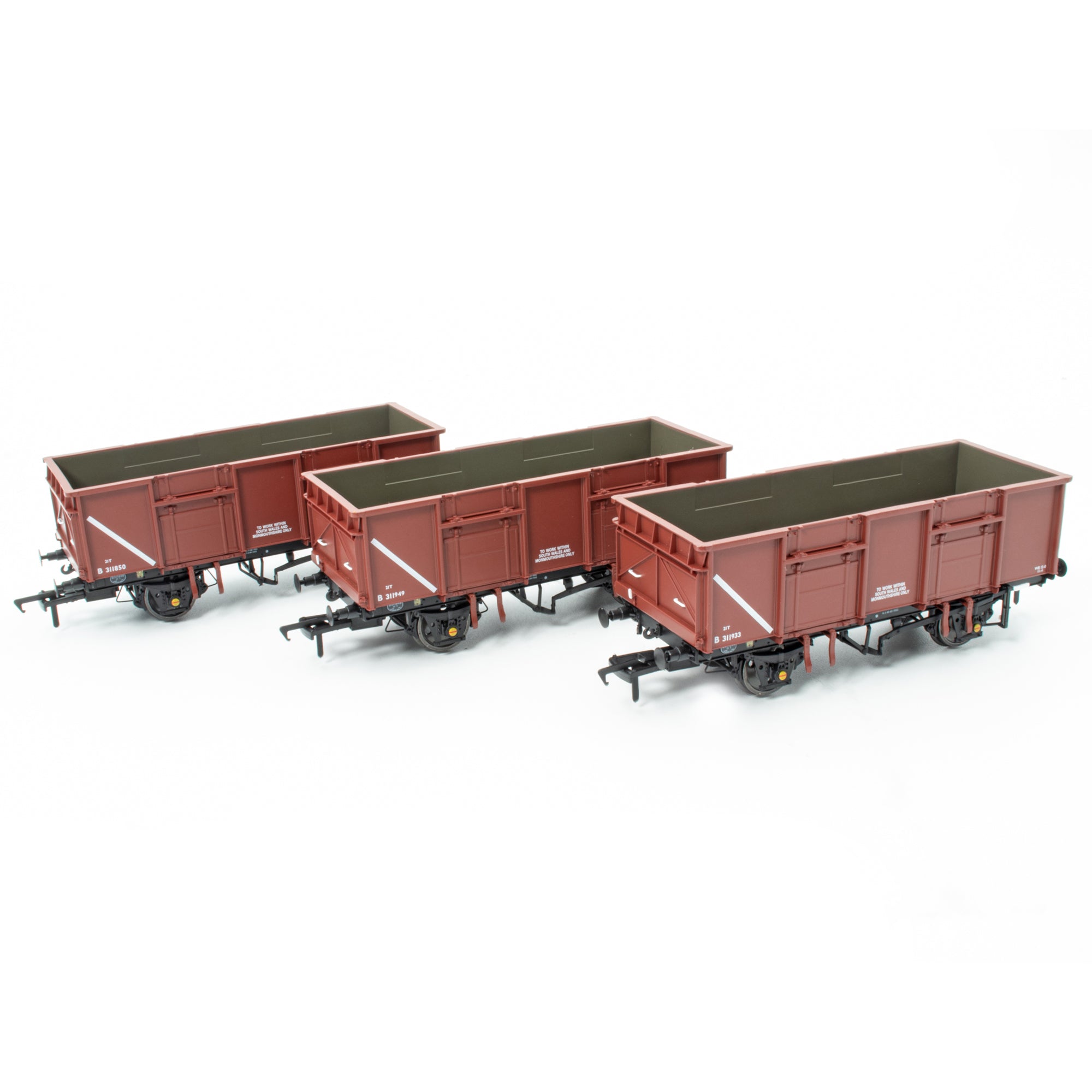 BR 21T MDV Mineral Wagon Pre-TOPS Bauxit – Pack F