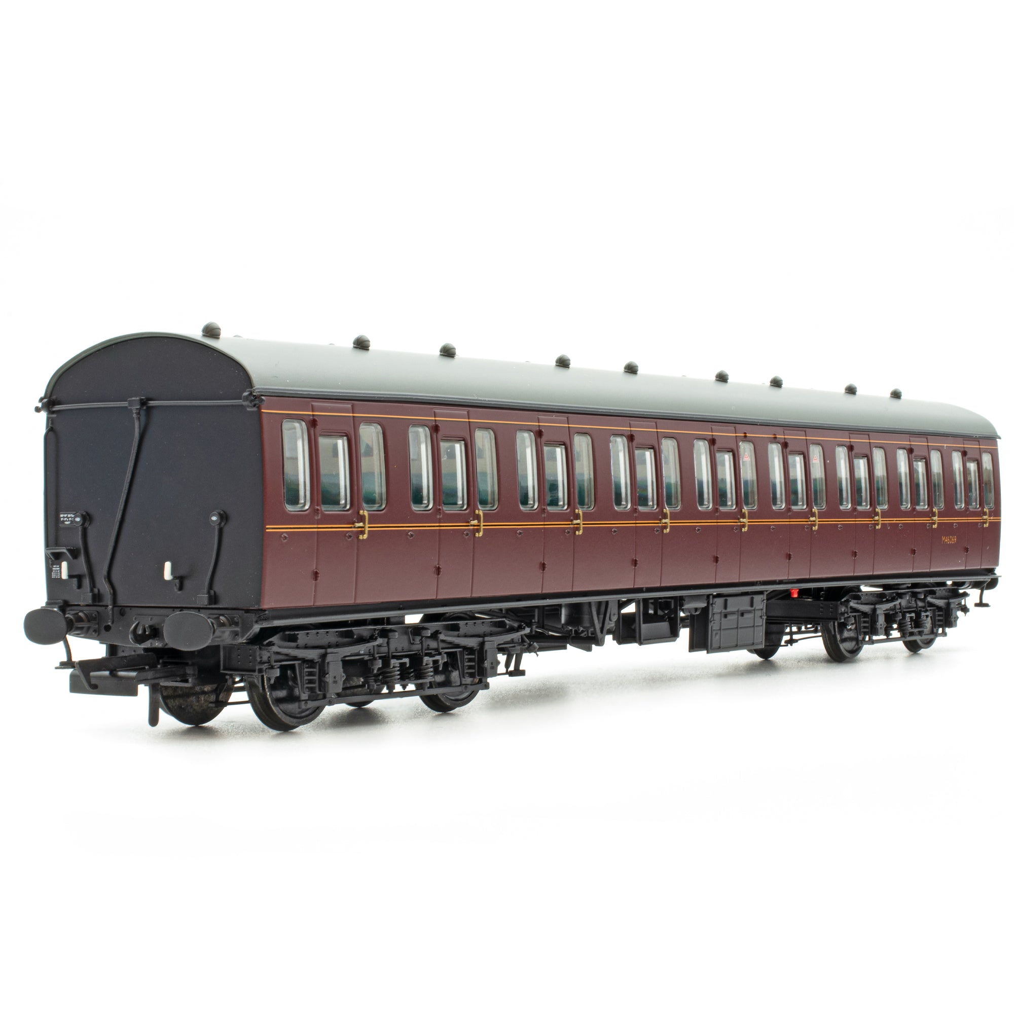 BR Mk1 57' Non-Gangway Coach – S – Kastanienbraun (niedrige Position) M46069