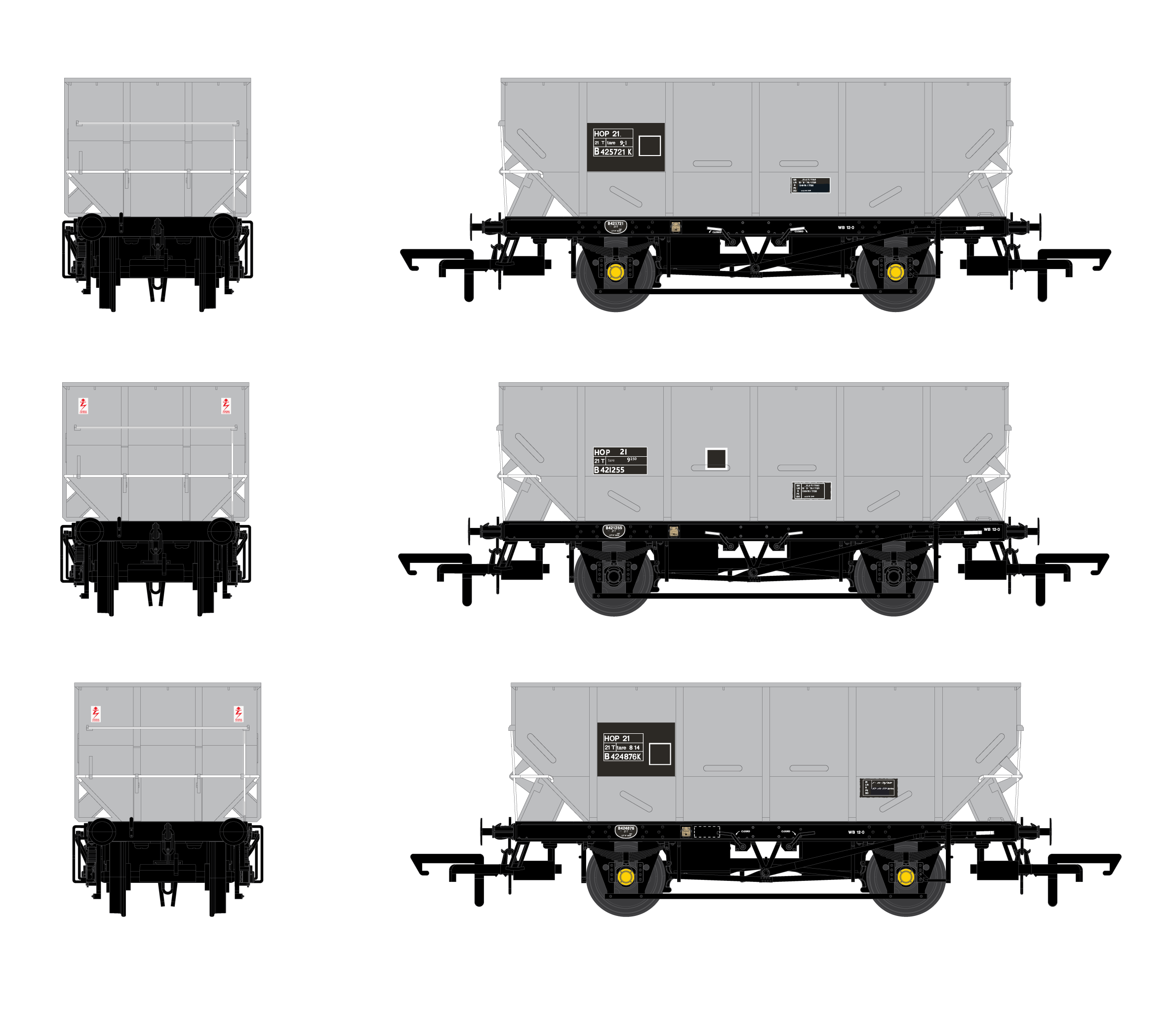 HOP21 – BR Grau – Pack D