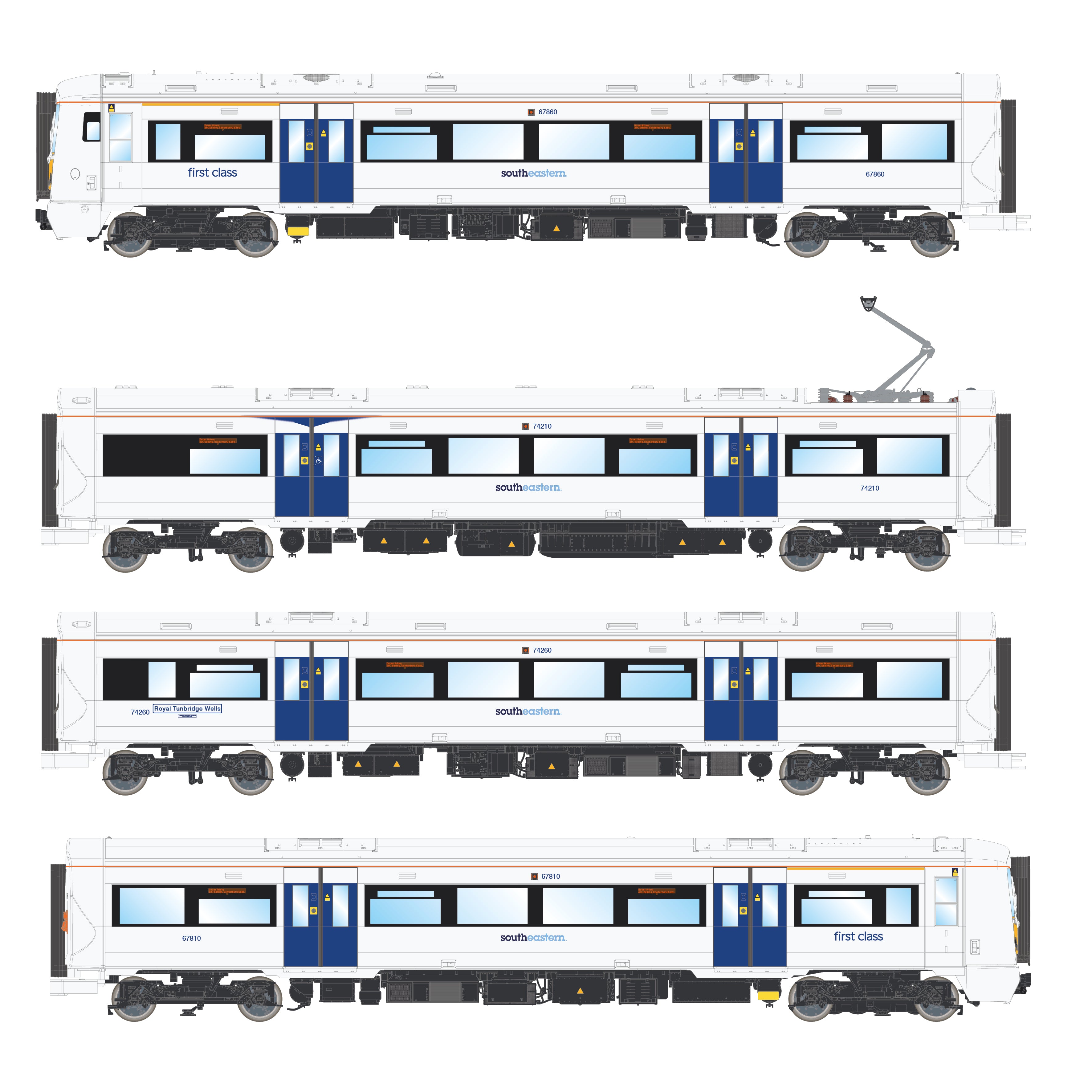 Klasse 375 Electrostar – 375610 – DCC-Sound ausgestattet