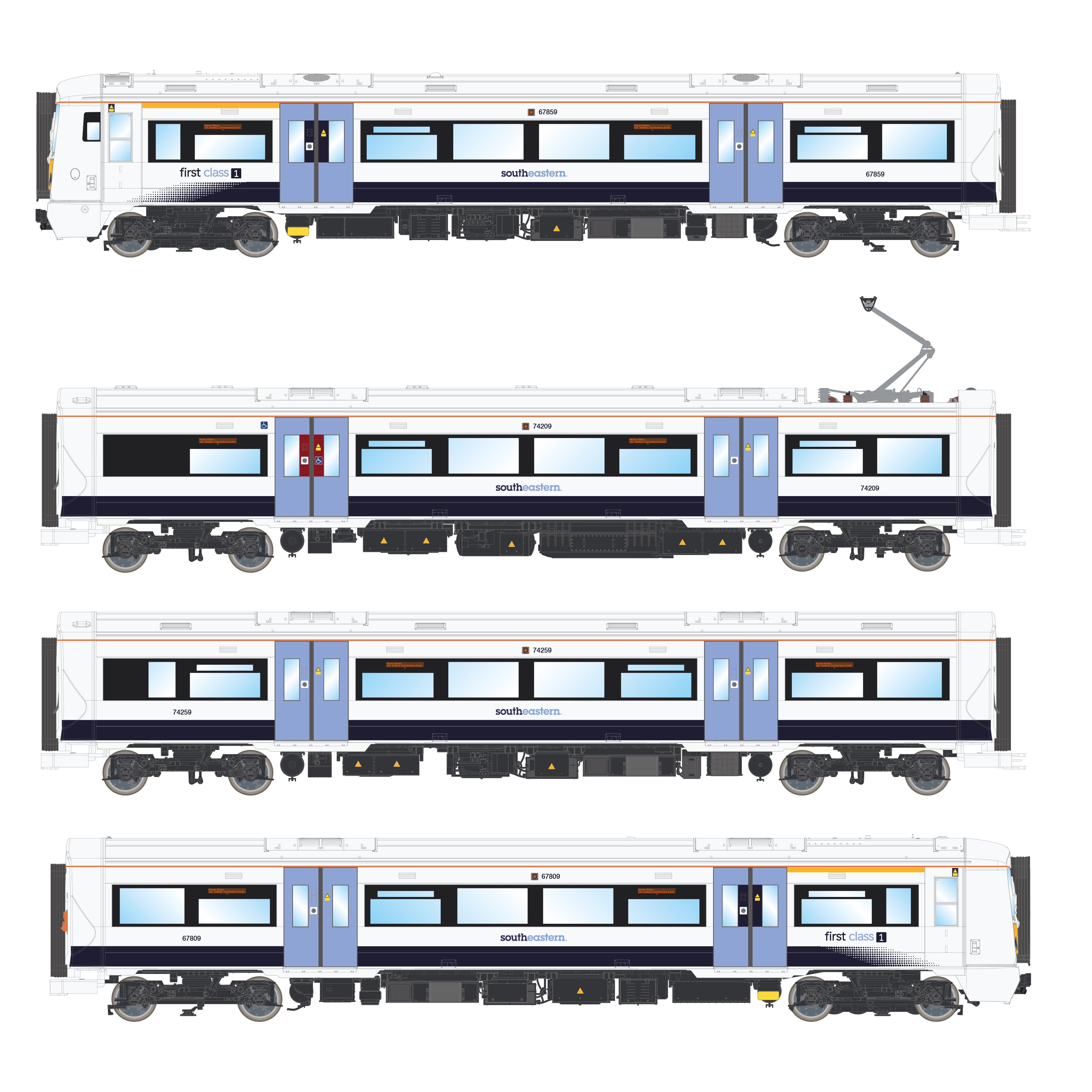 Klasse 375 Electrostar – 375609 – DCC-Sound ausgestattet