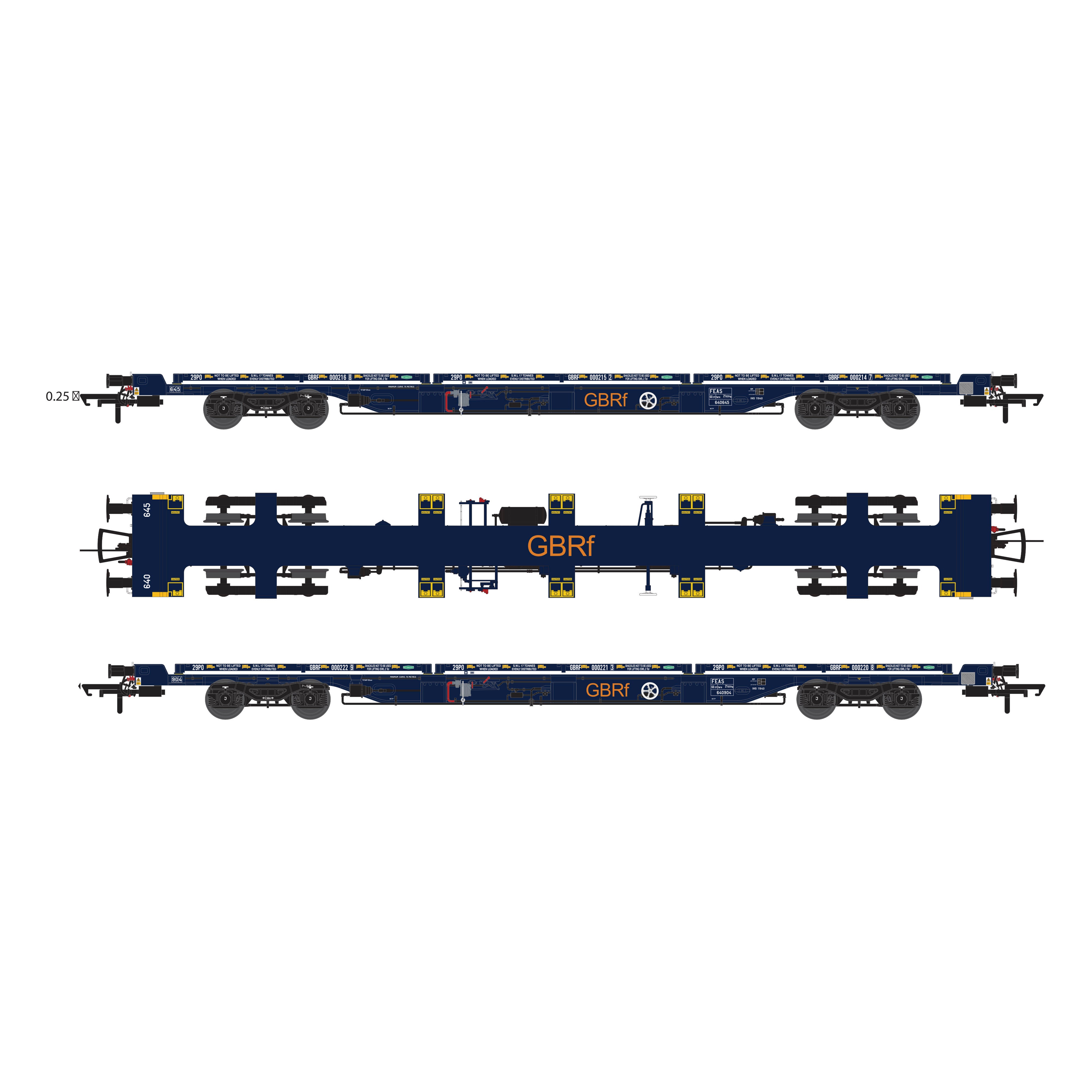 FEA-S GBRf blau mit Lachs-Modulen - Doppelpack 1
