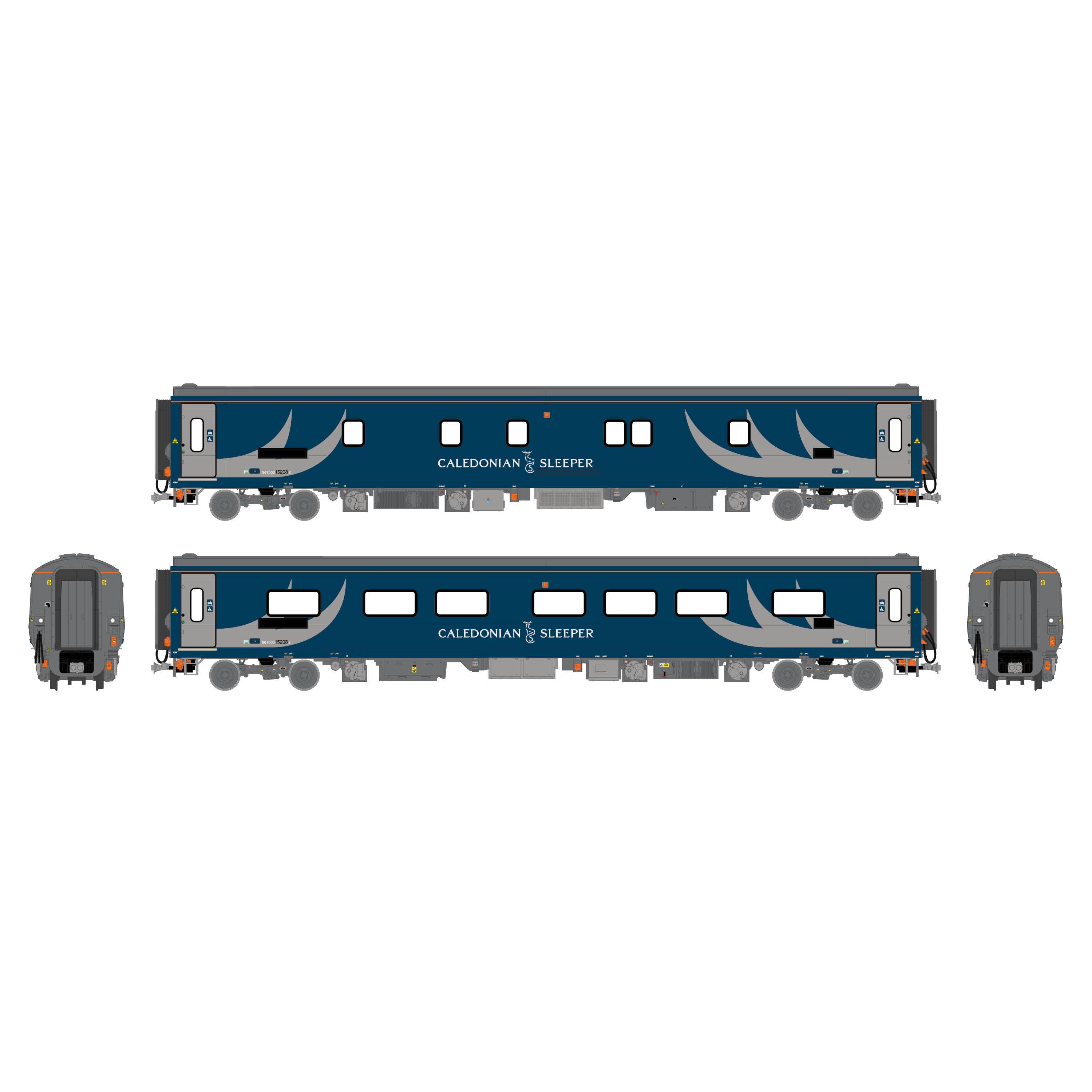 CAF Mk.5 Barrierefreier Schlafwagen 15208 Caledonian Sleeper