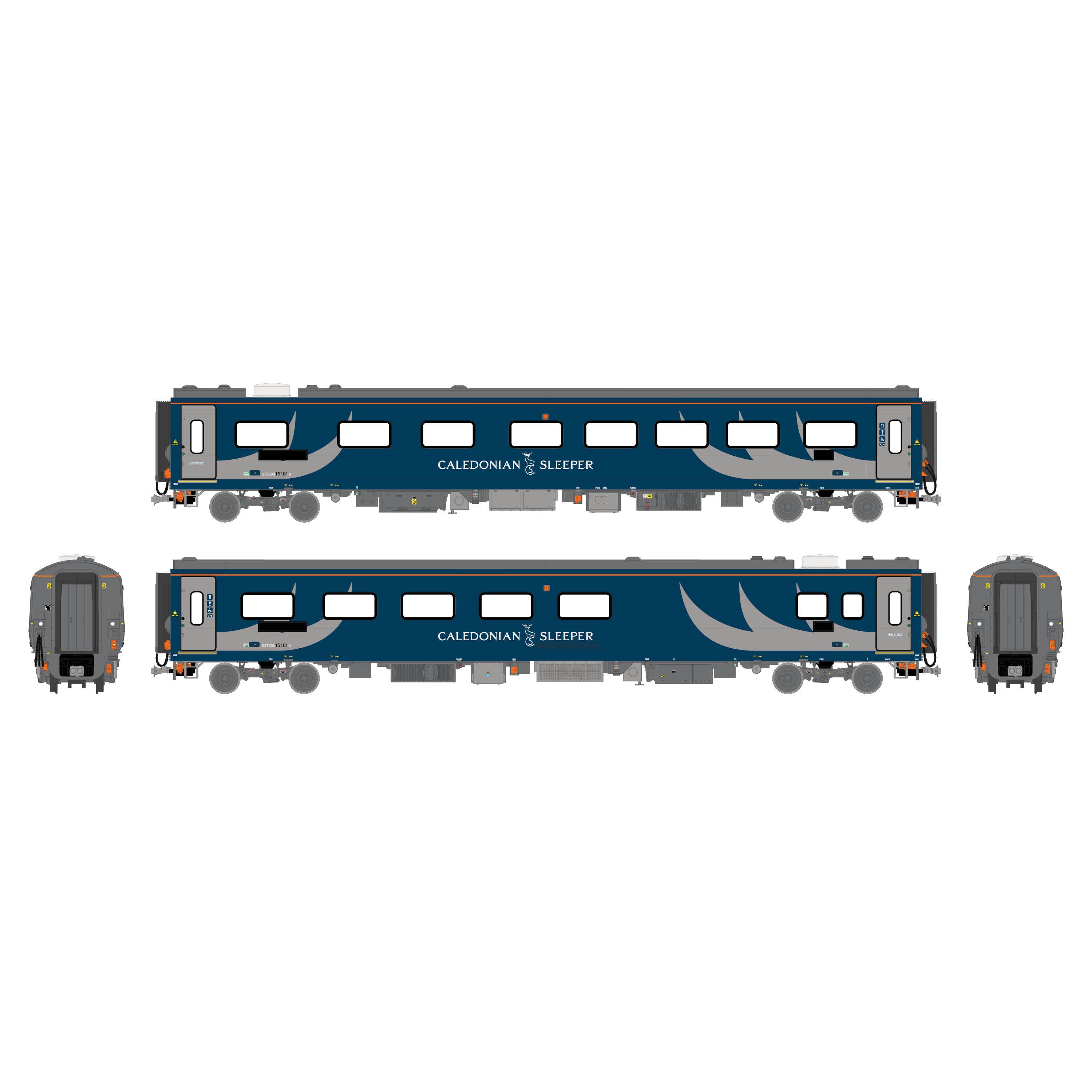 CAF Mk.5 Club Coach 15101 Caledonian Sleeper