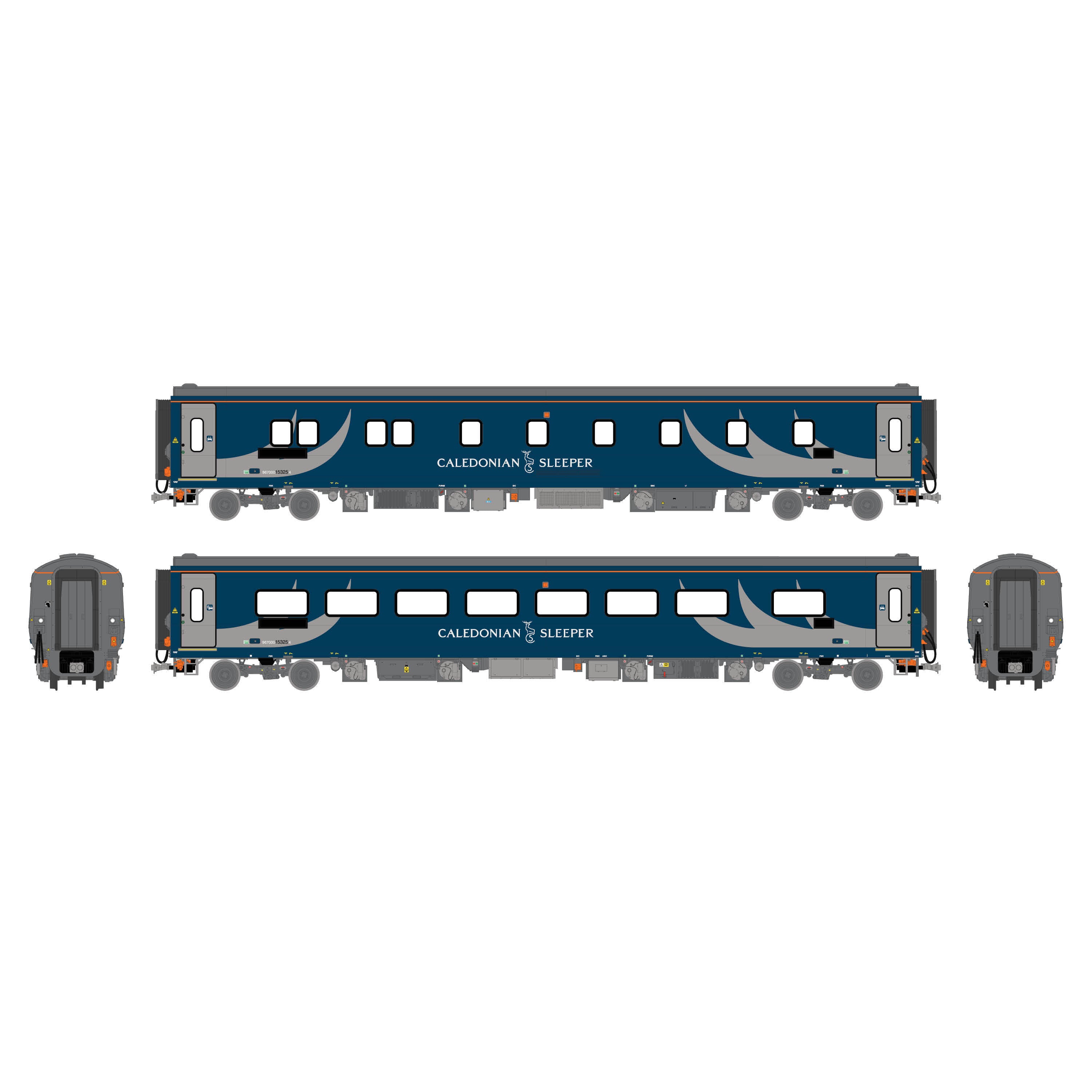 CAF Mk.5 Standard-Schlafwagen 15325 Caledonian Sleeper
