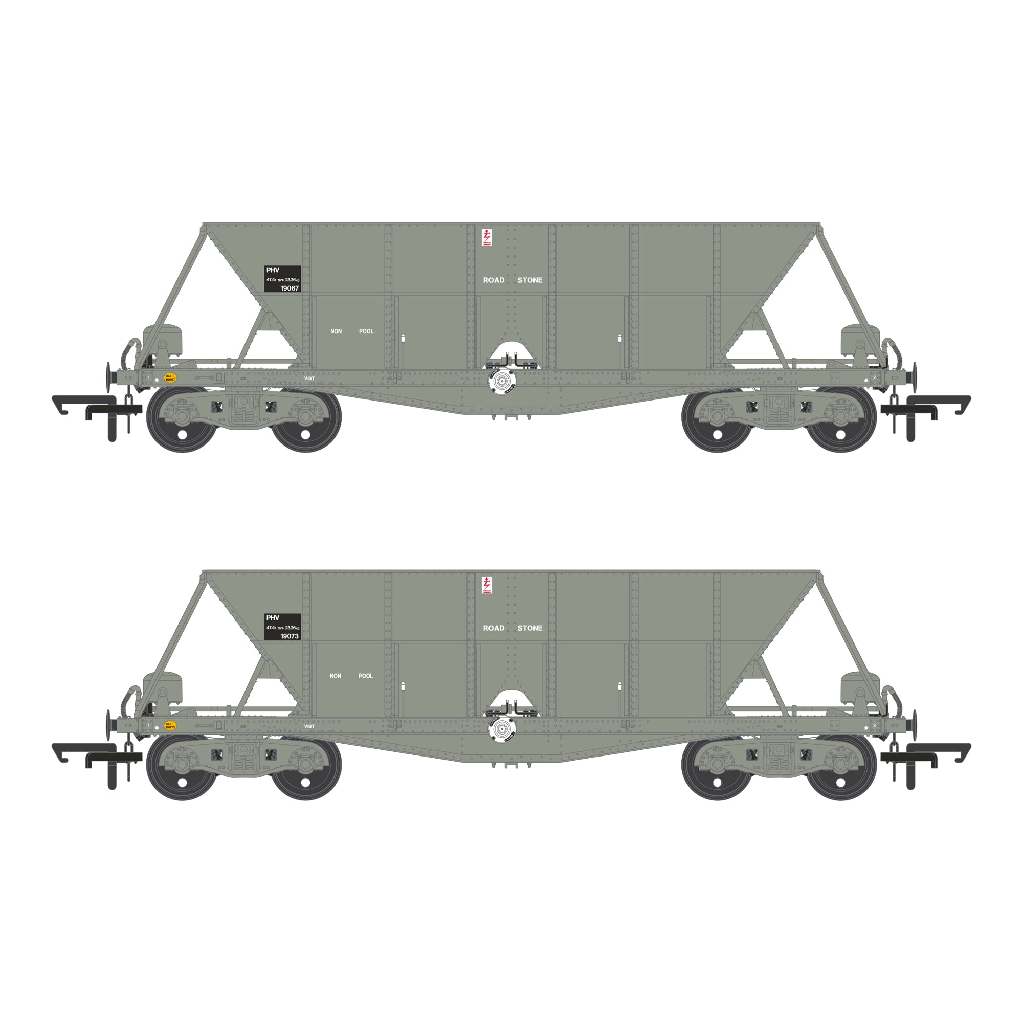 ICI Hopper – 1992 bis 1997 – Doppelpack C