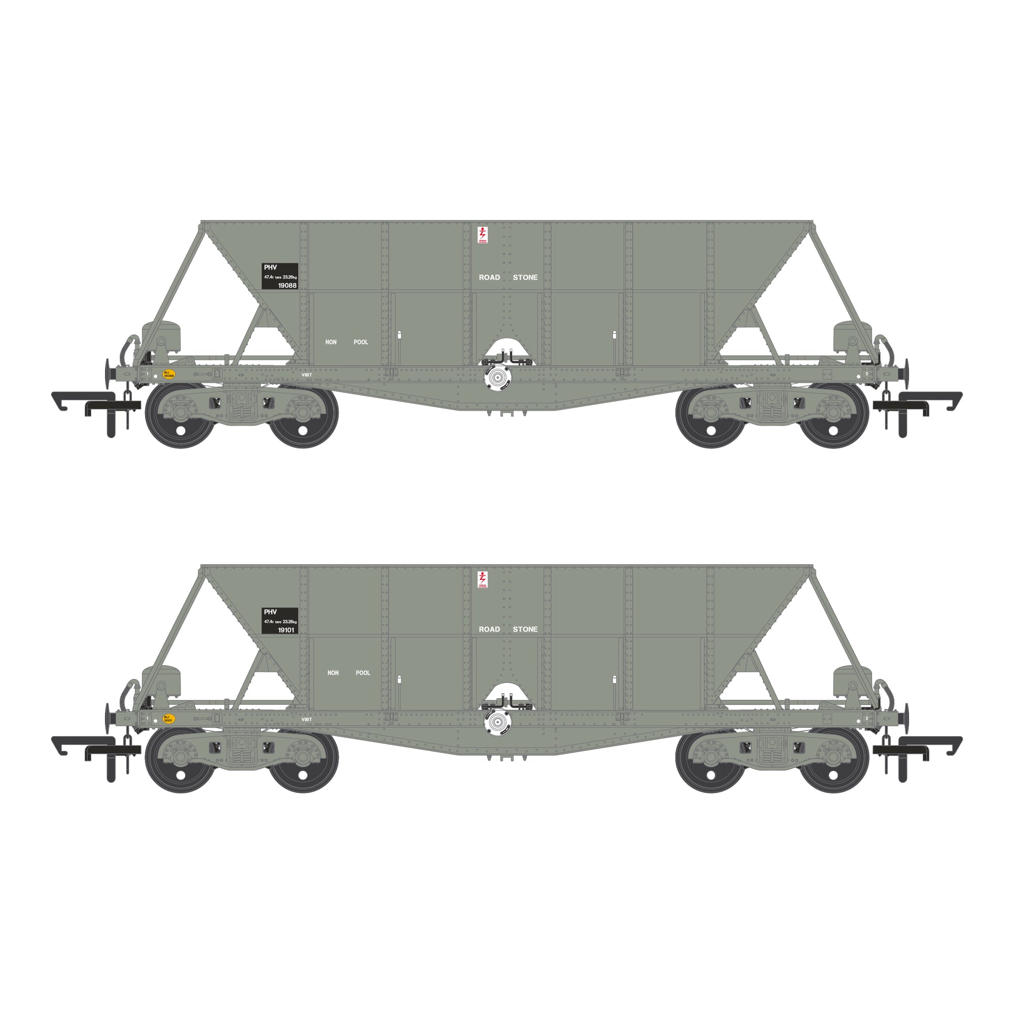 ICI Hopper – 1992 bis 1997 – Doppelpack D
