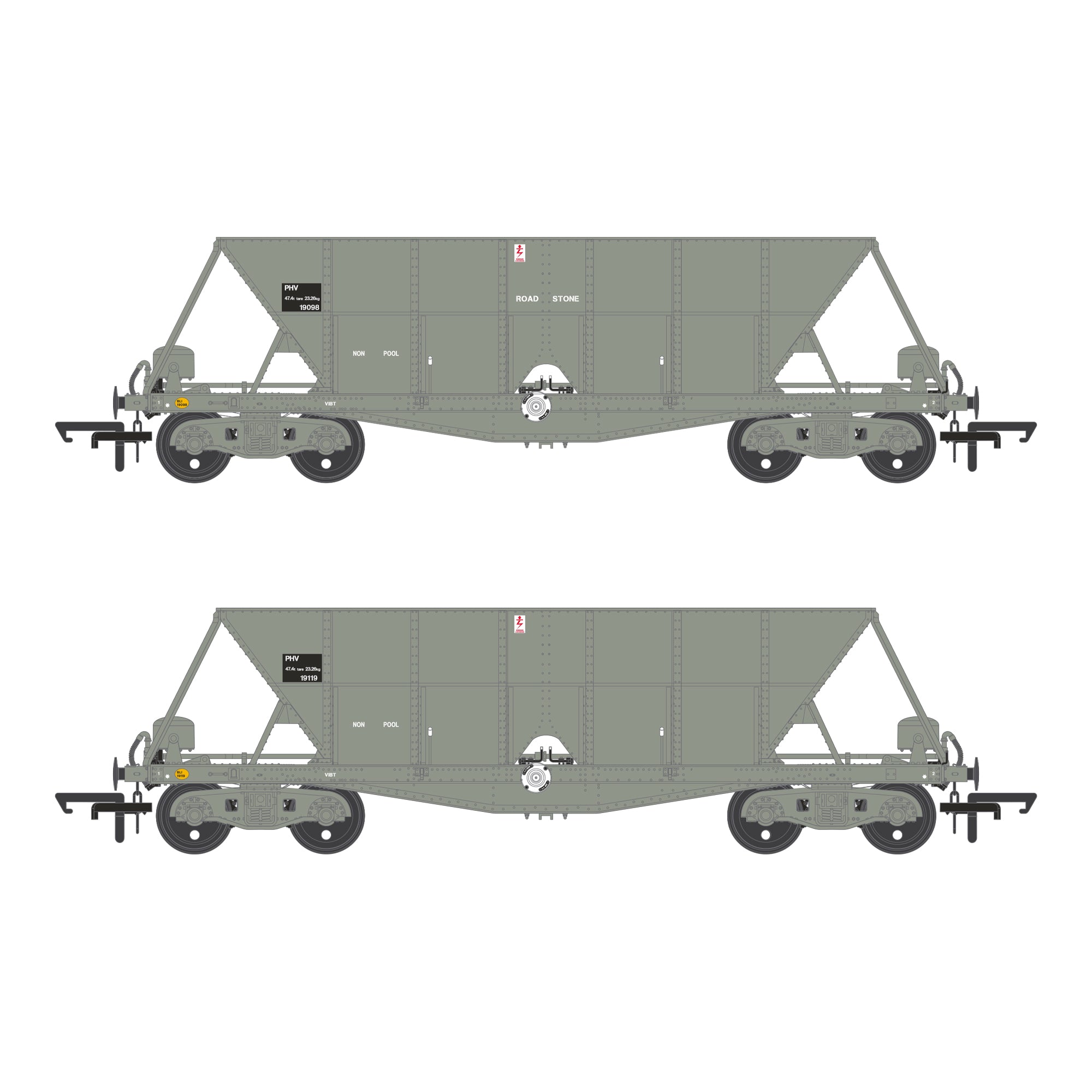 ICI Hopper – 1992 bis 1997 – Doppelpack E