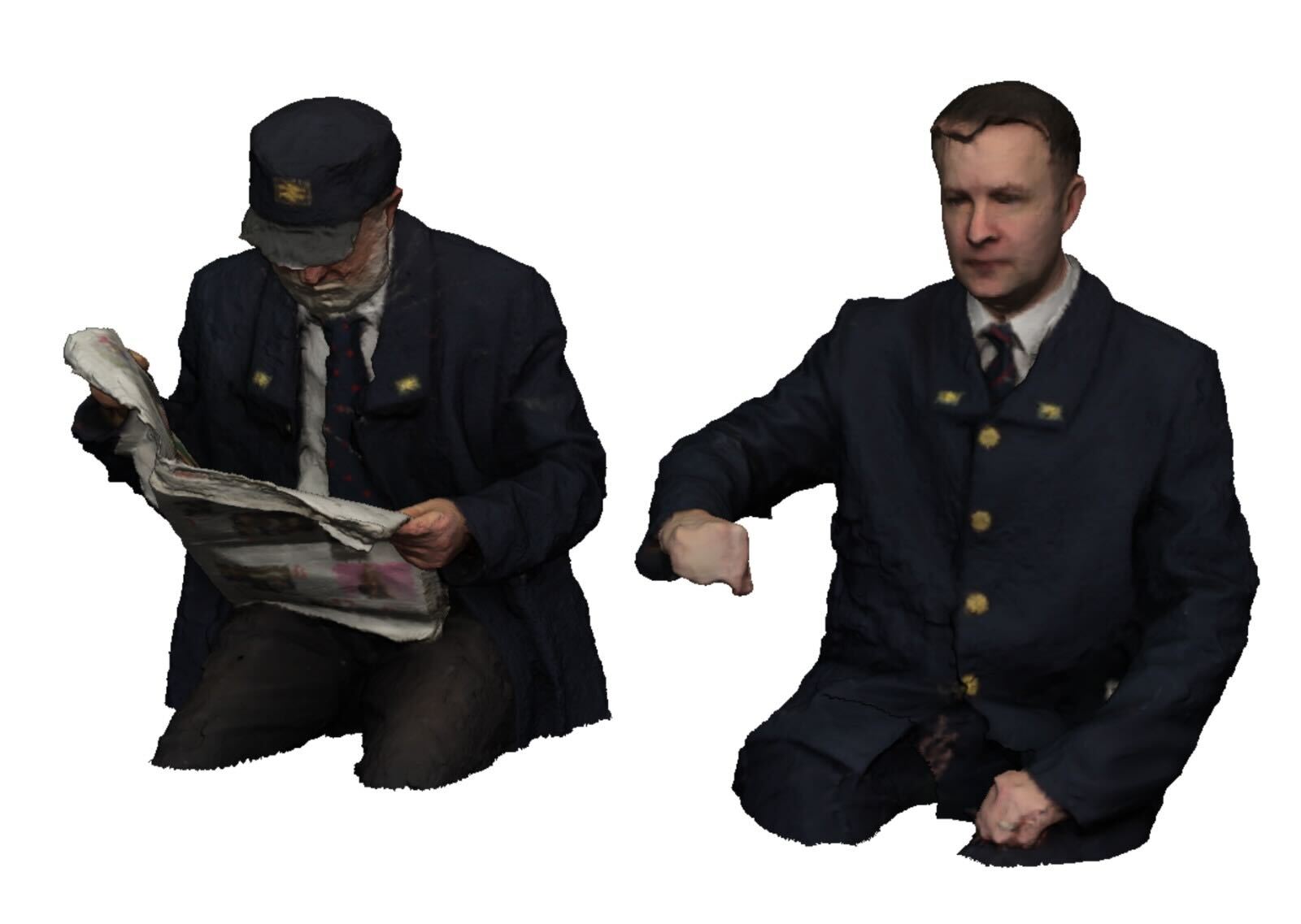 Besatzung der Klasse 50 – Fahrer/Sekundär – späte BR