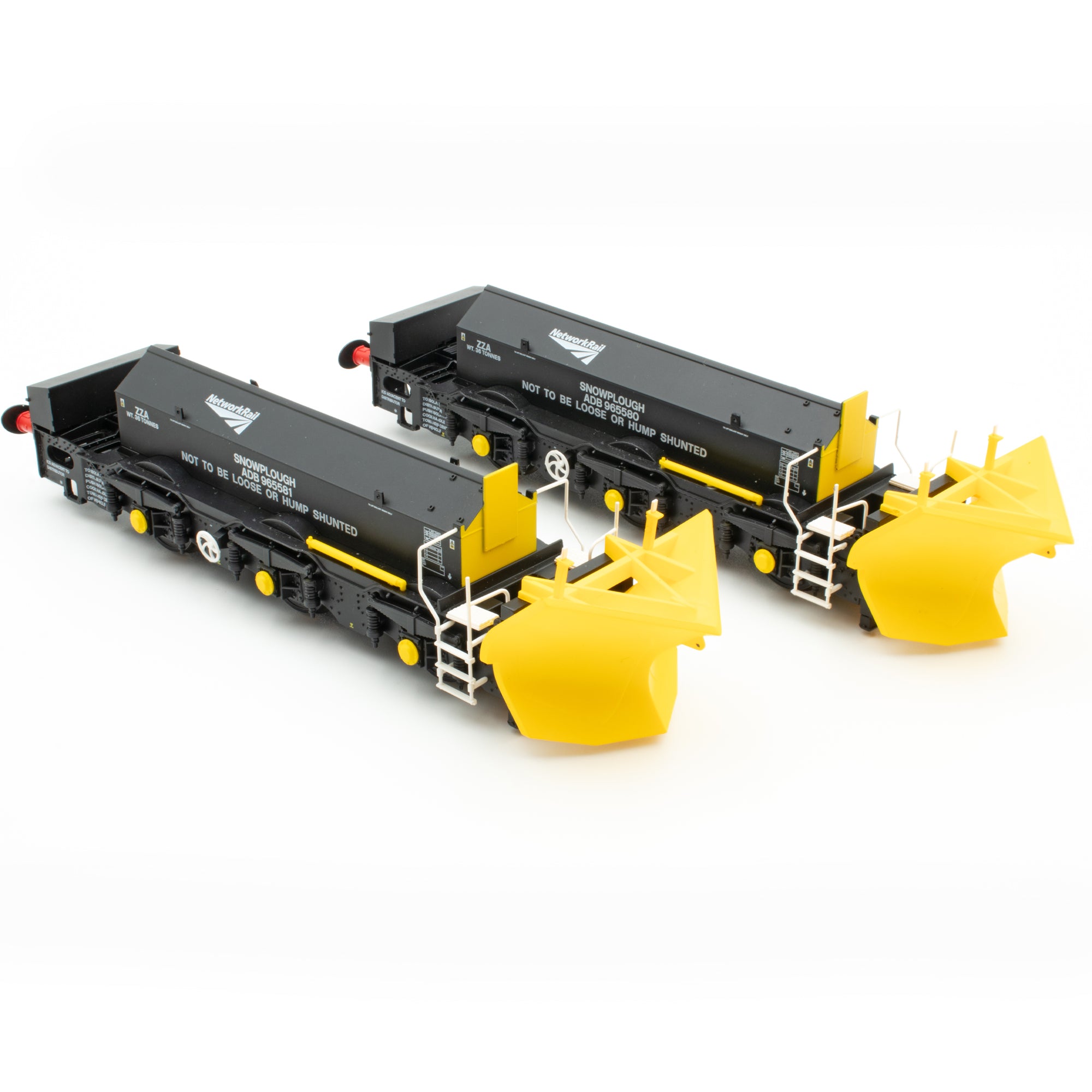 Beilhack Schneepflug ZZA ADB965580/581 Network Rail (ex Class 40)