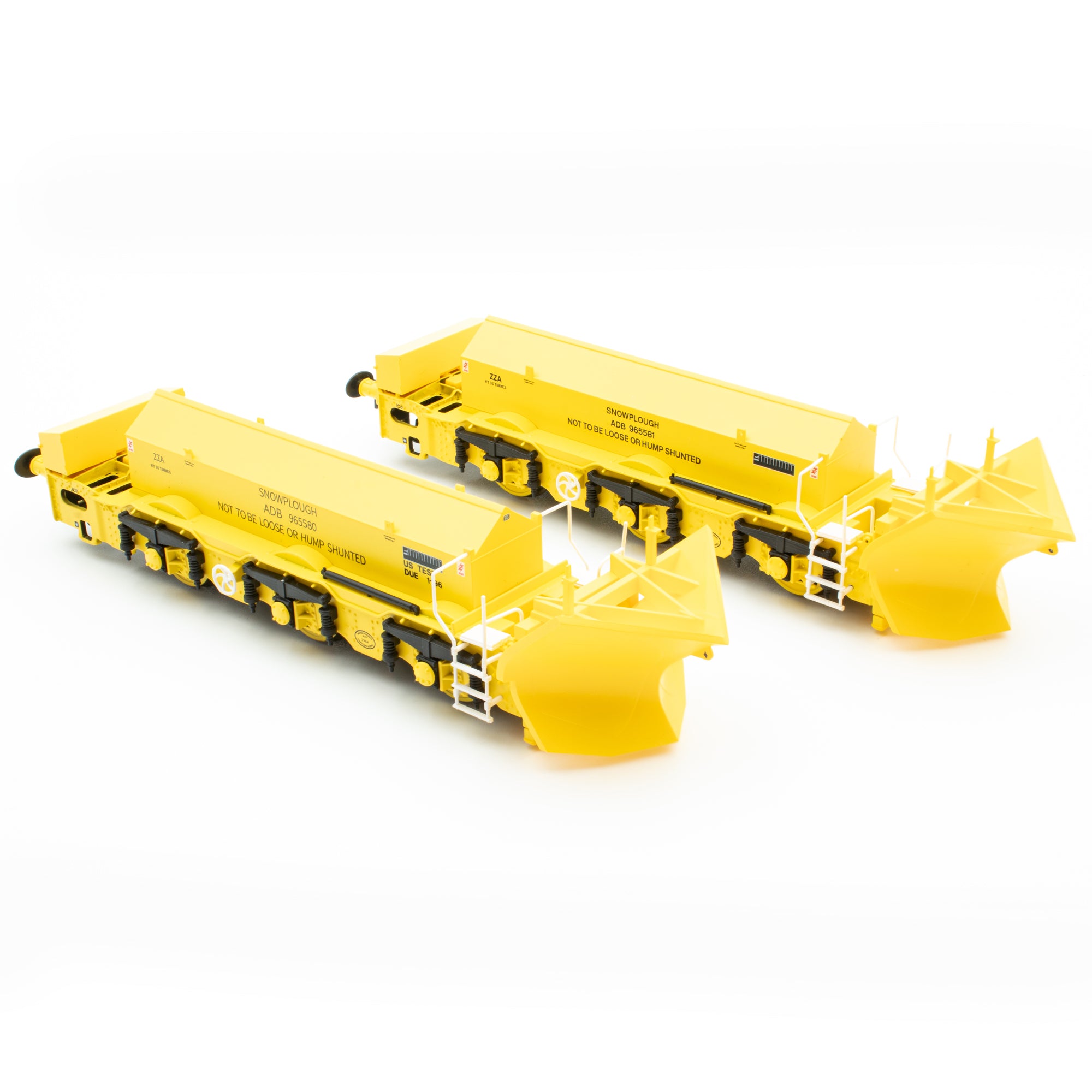 Beilhack Schneepflug ZZA ADB965580/581 BR gelb (ex Class 40)
