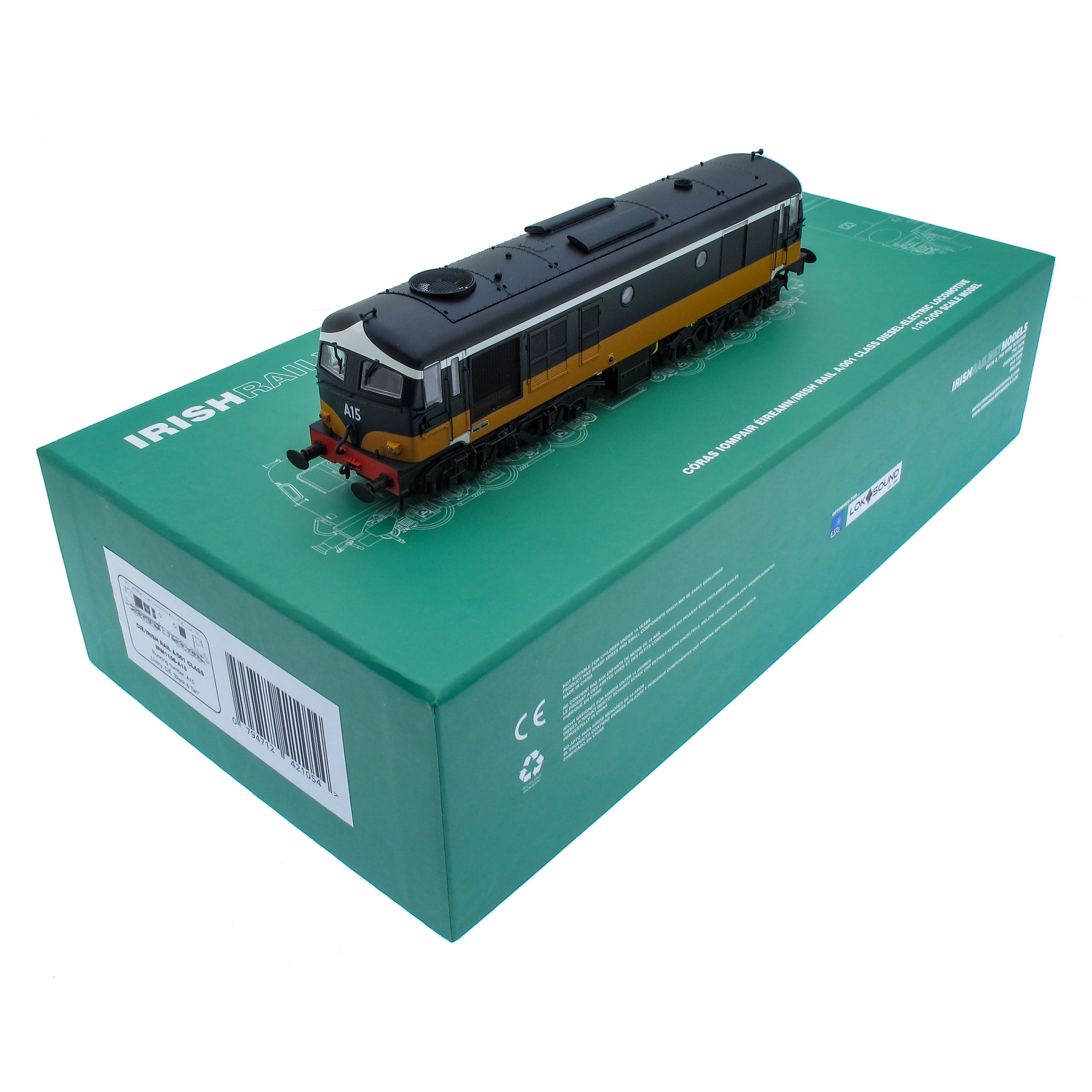 A15 – Lokomotive der Baureihe A – Schwarz & Bräunen