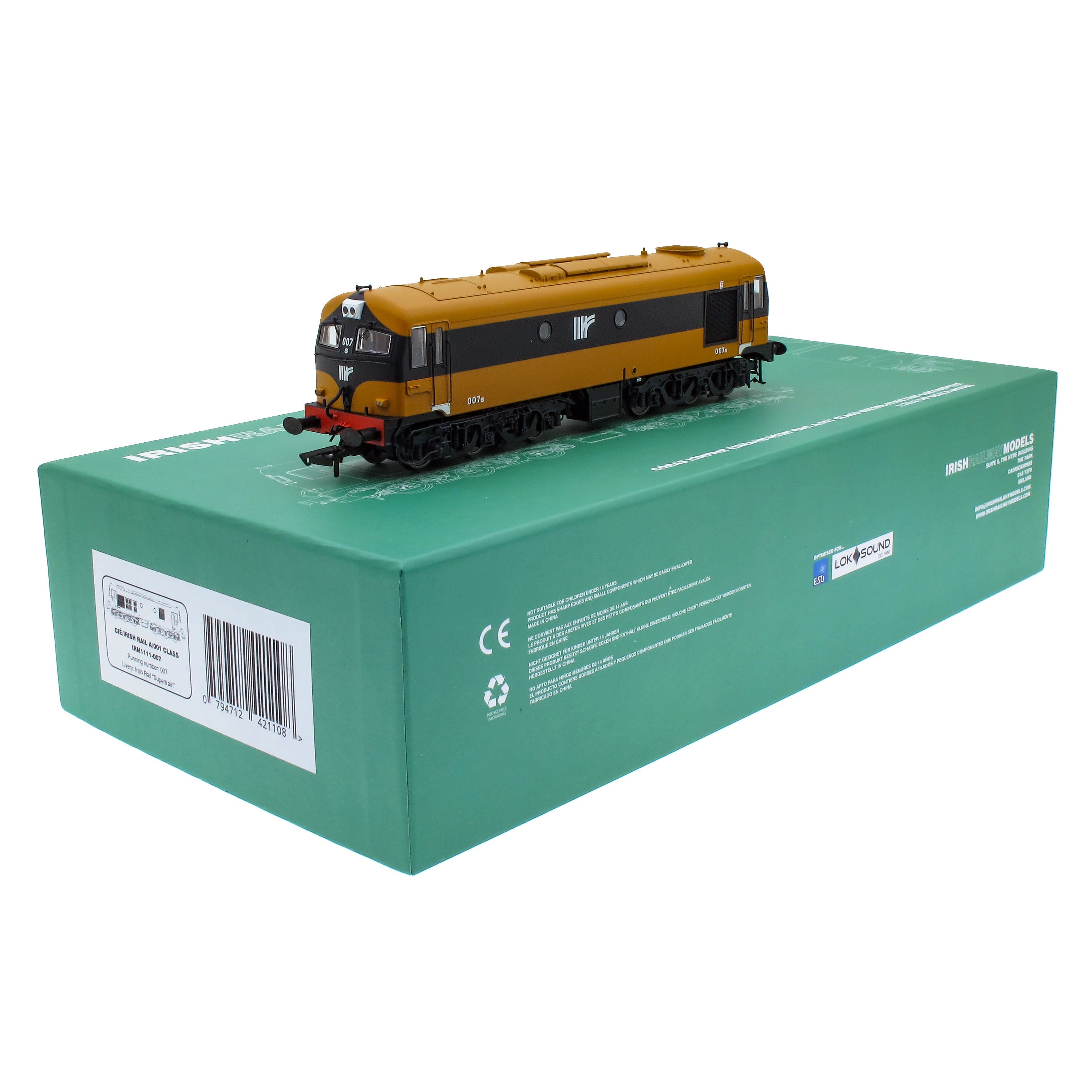 007 – A-Klasse-Lokomotive – Irish Rail Supertrain