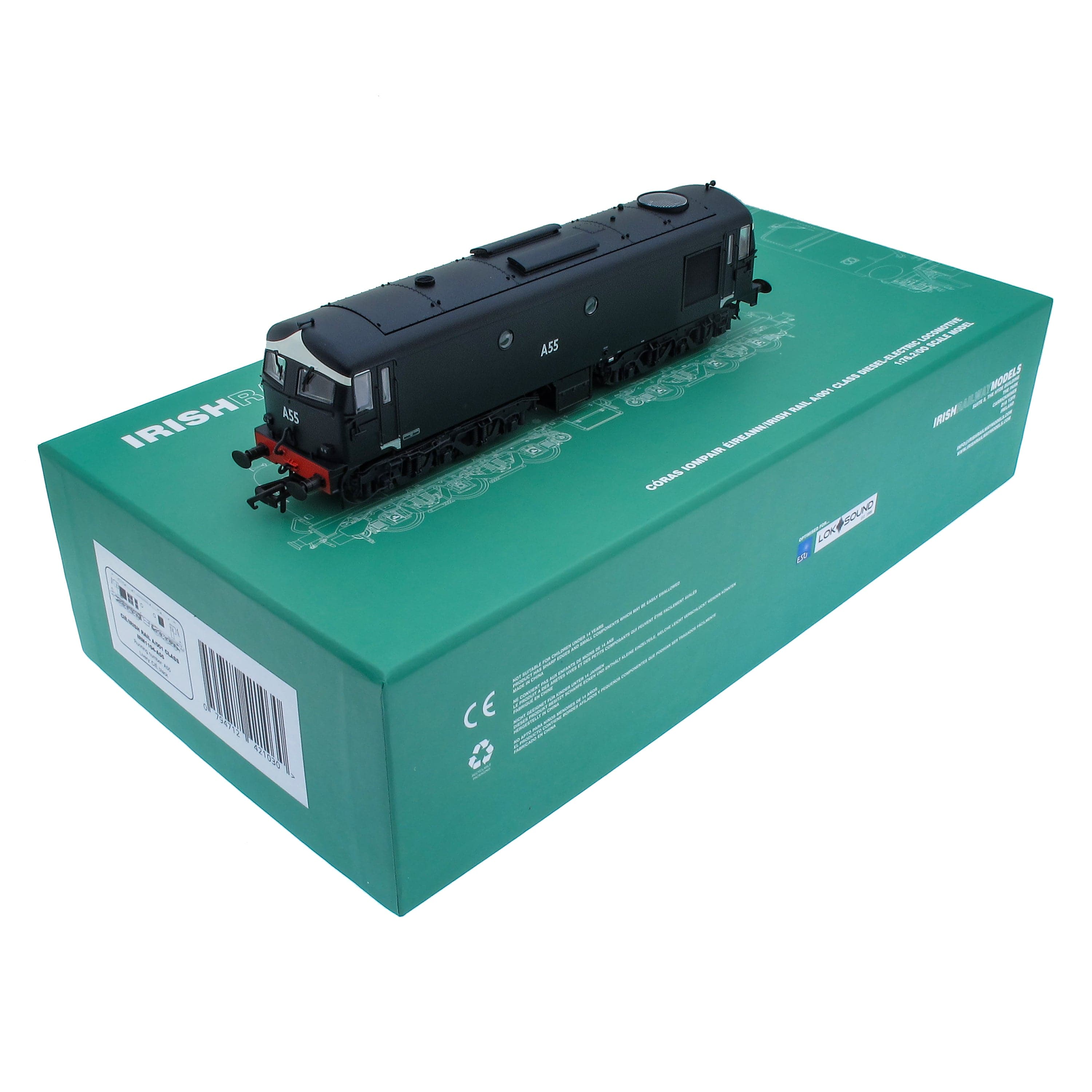 A55 – Lokomotive der Klasse A – Schwarz