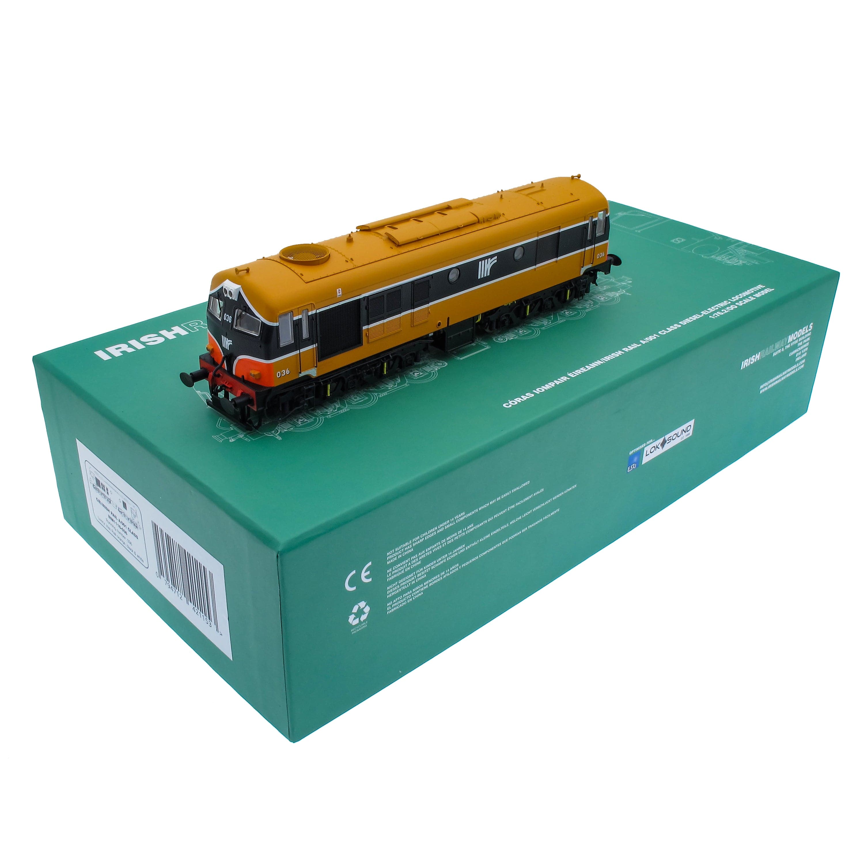 036 – Lokomotive der Klasse A – Irish Rail