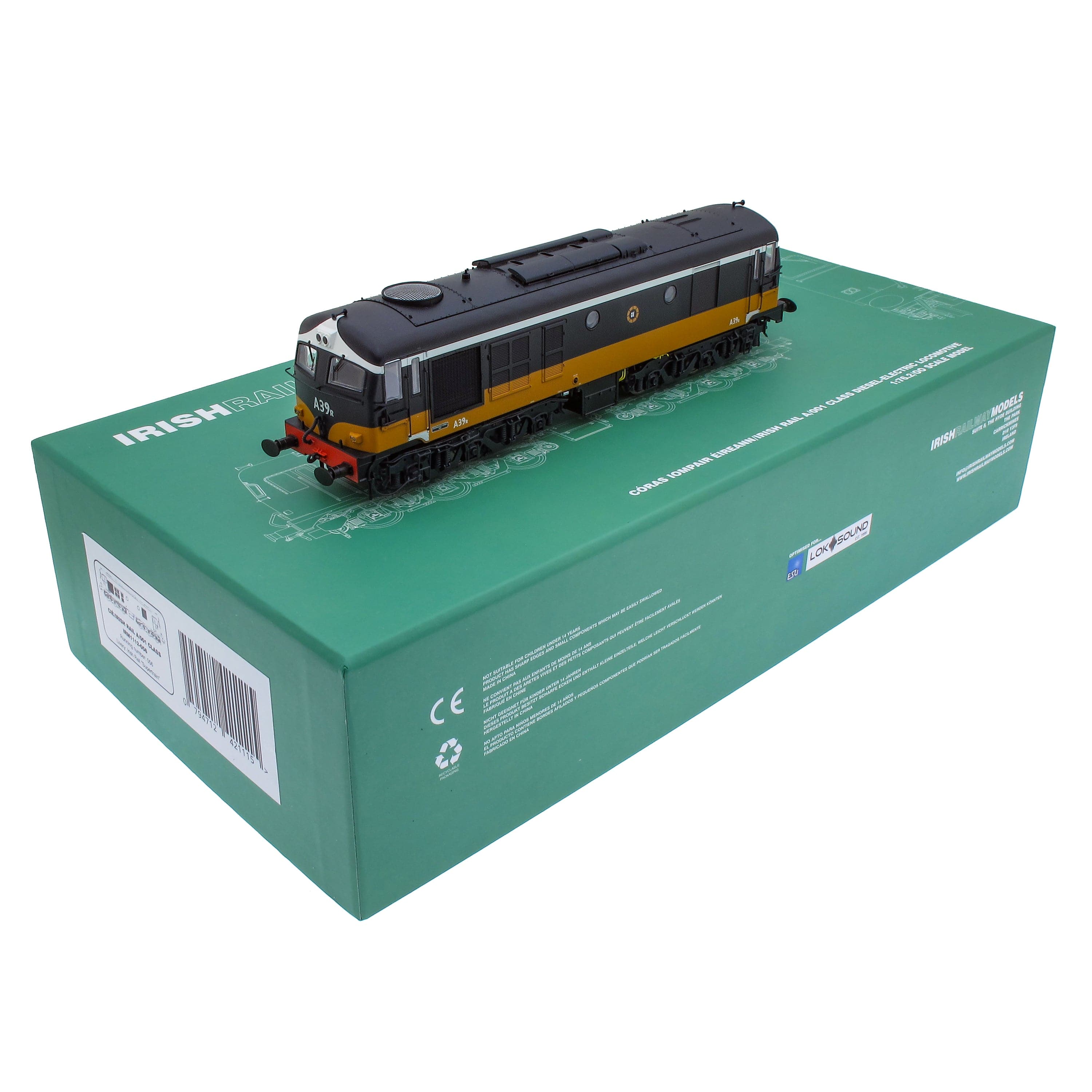 A39R – Lokomotive der Baureihe A – Schwarz & Bräunen