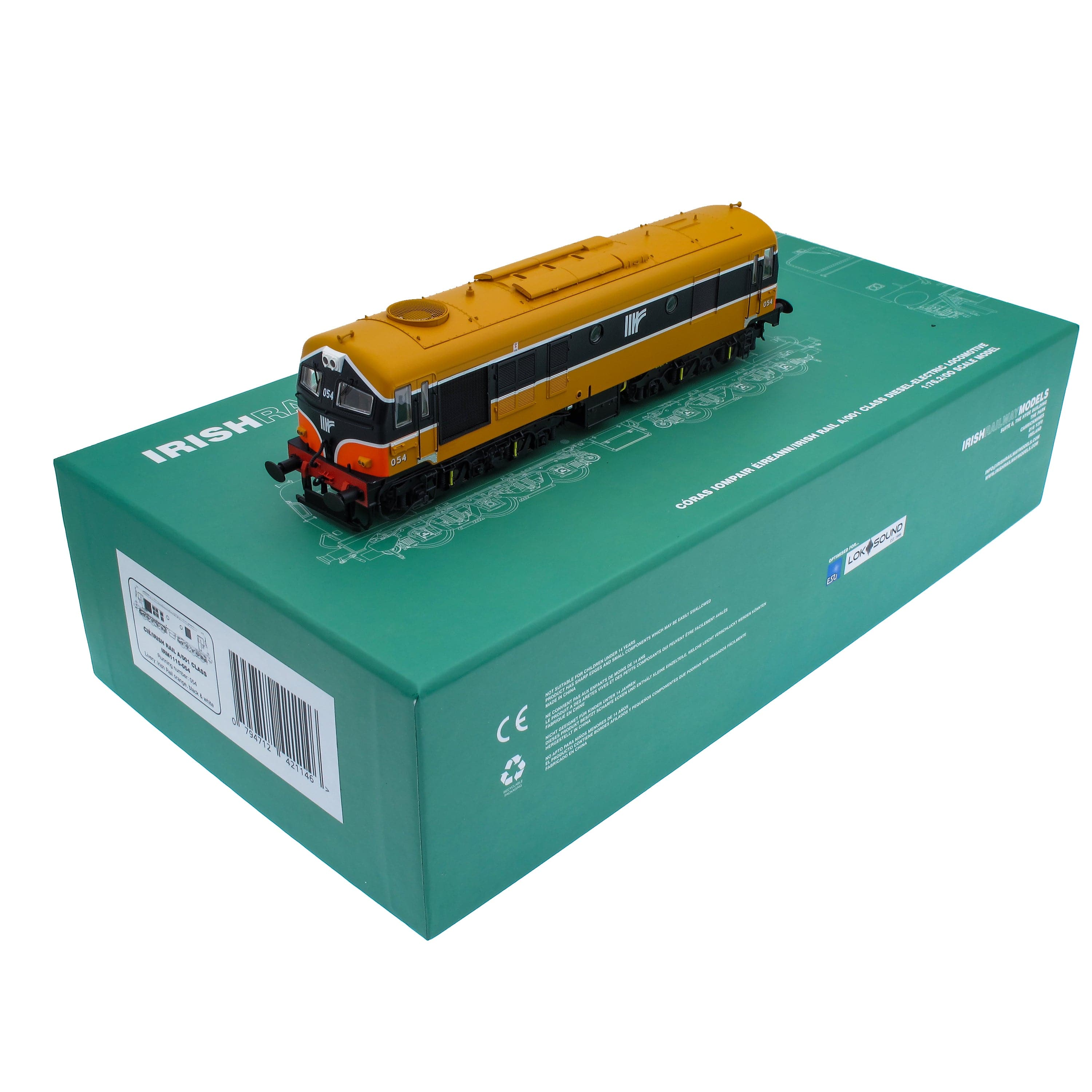 054 – Lokomotive der Klasse A – Irish Rail