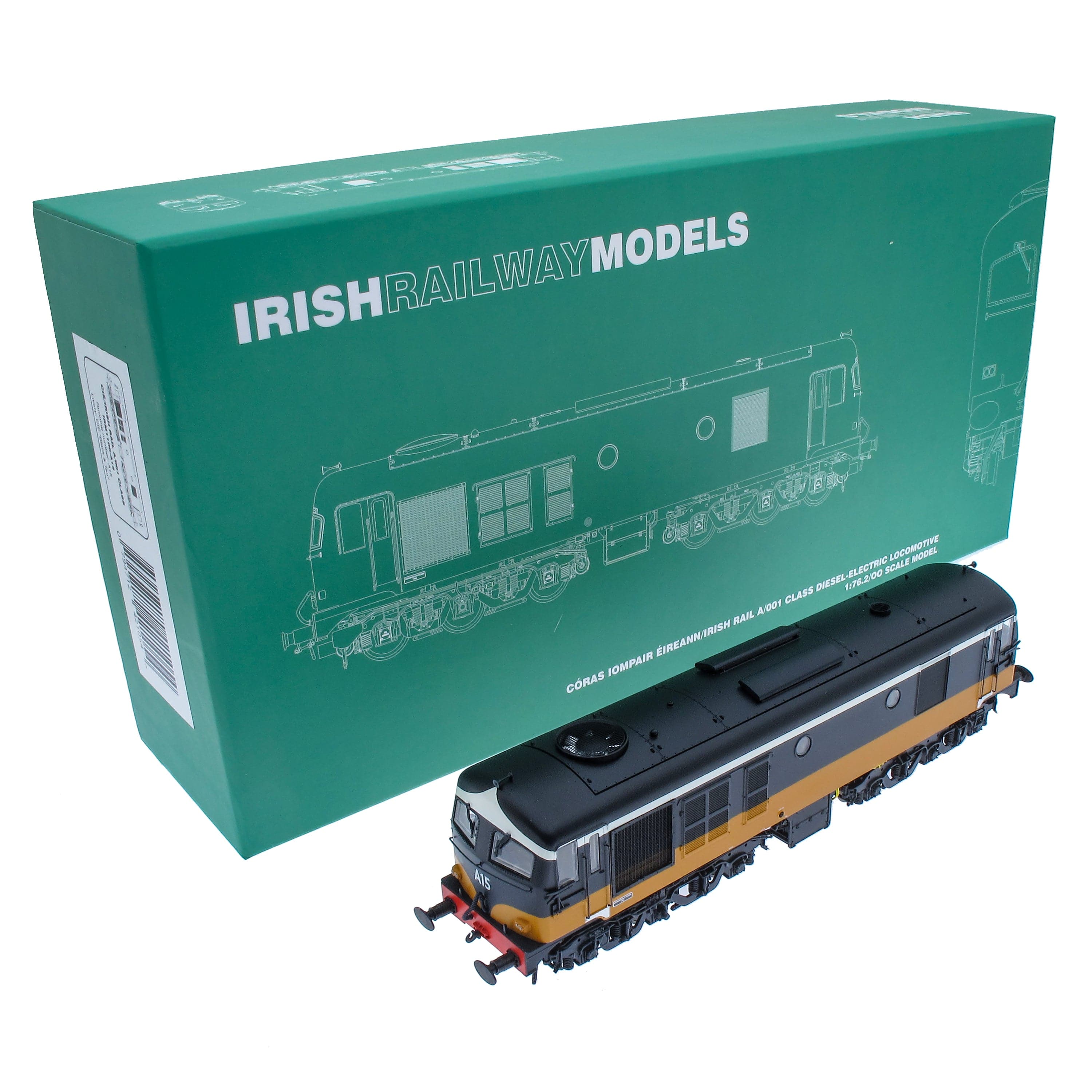 A15 – Lokomotive der Baureihe A – Schwarz & Bräunen