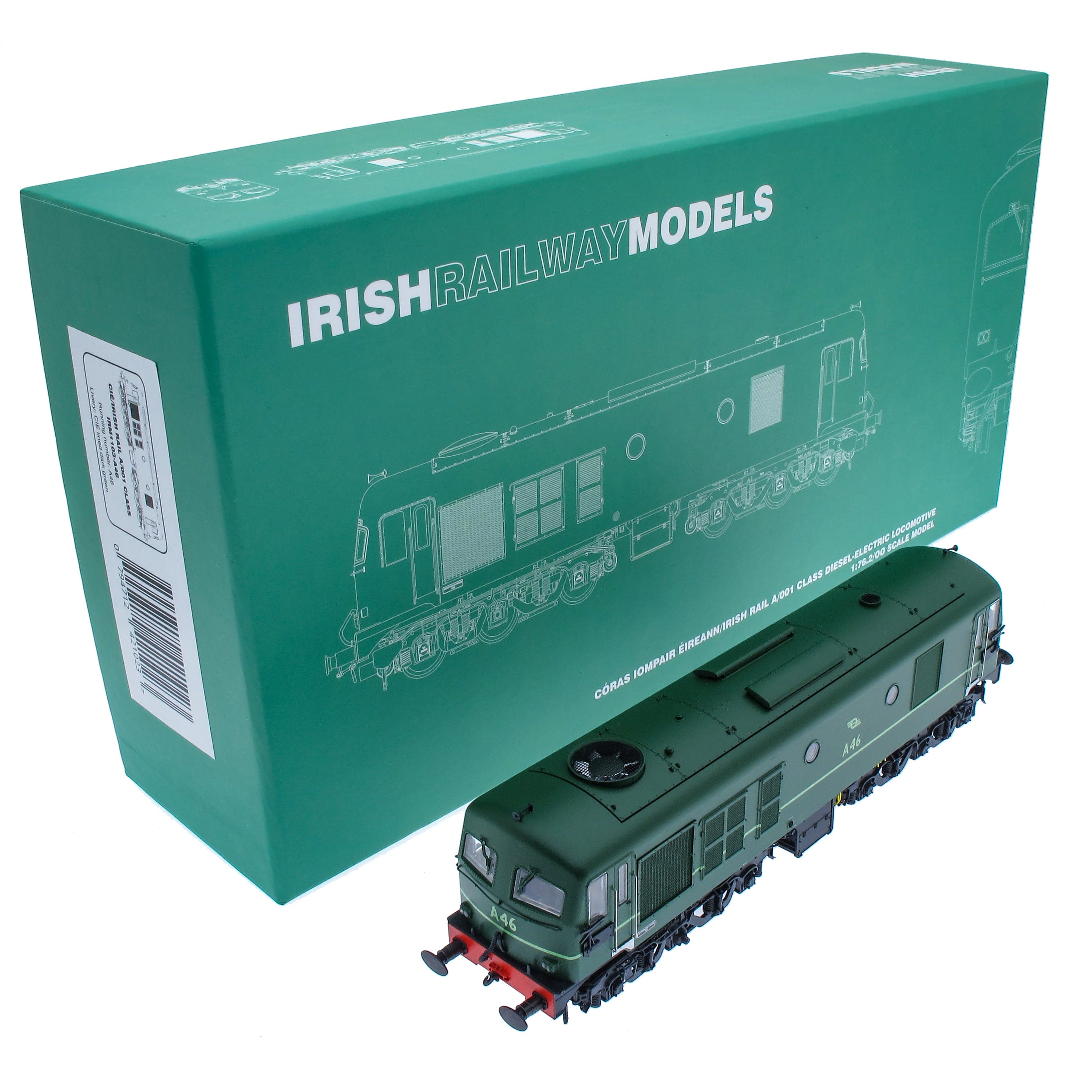 A46 – Lokomotive der A-Klasse – grün liniert