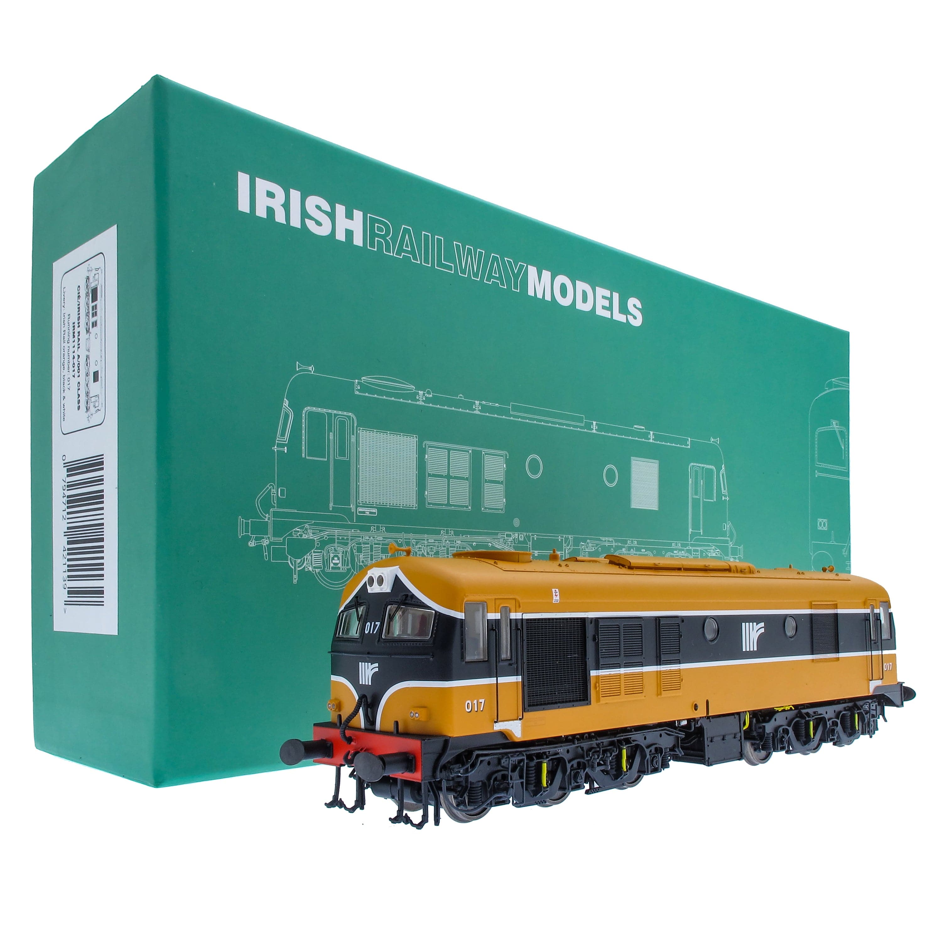 017 – Lokomotive der Klasse A – Irish Rail